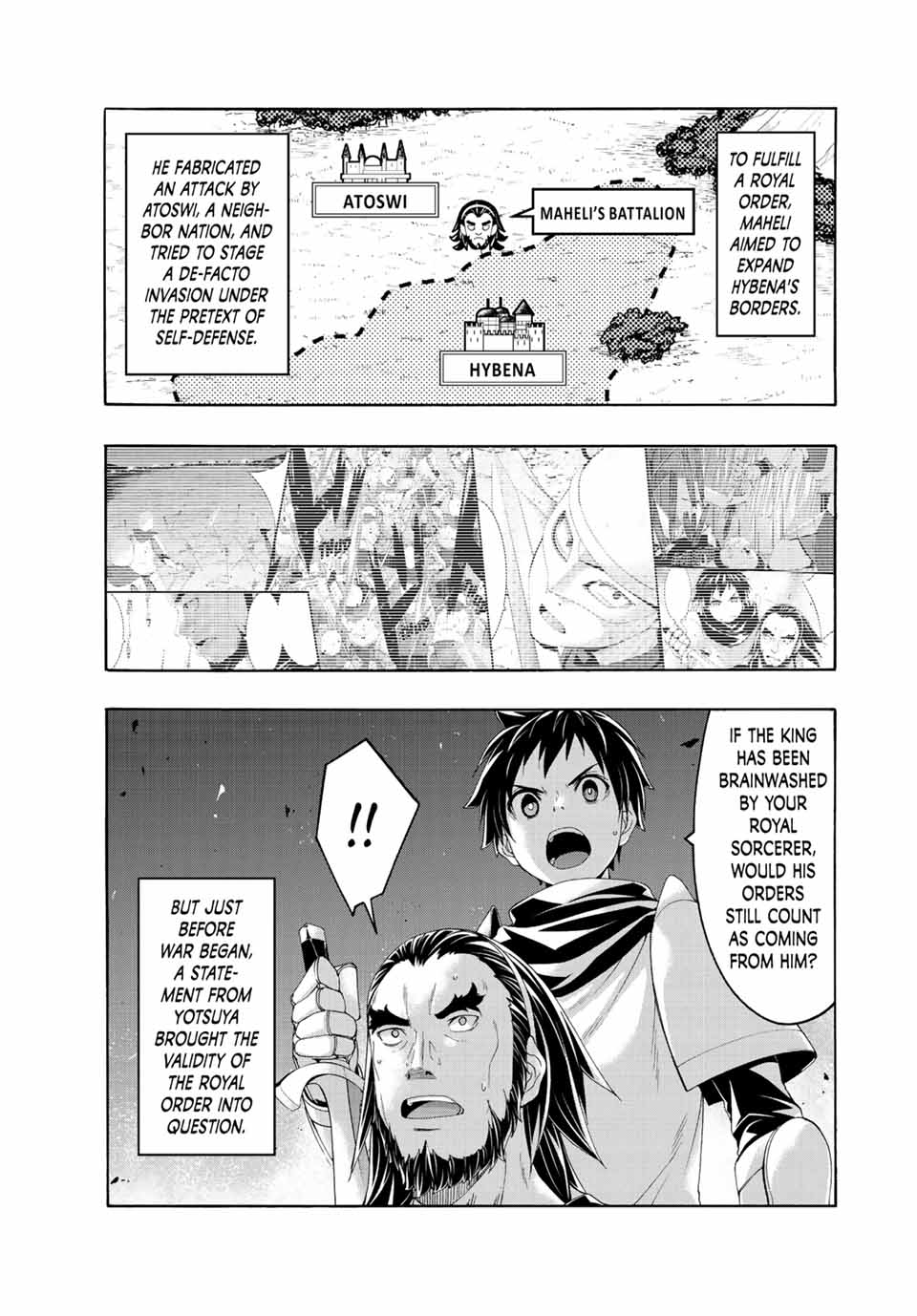 100-man no Inochi no Ue ni Ore wa Tatte Iru chapter 100 page 2