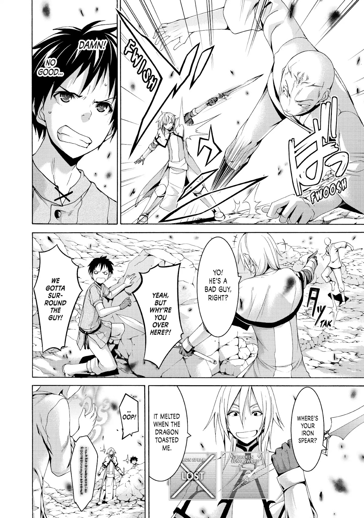 100-man no Inochi no Ue ni Ore wa Tatte Iru chapter 23 page 4