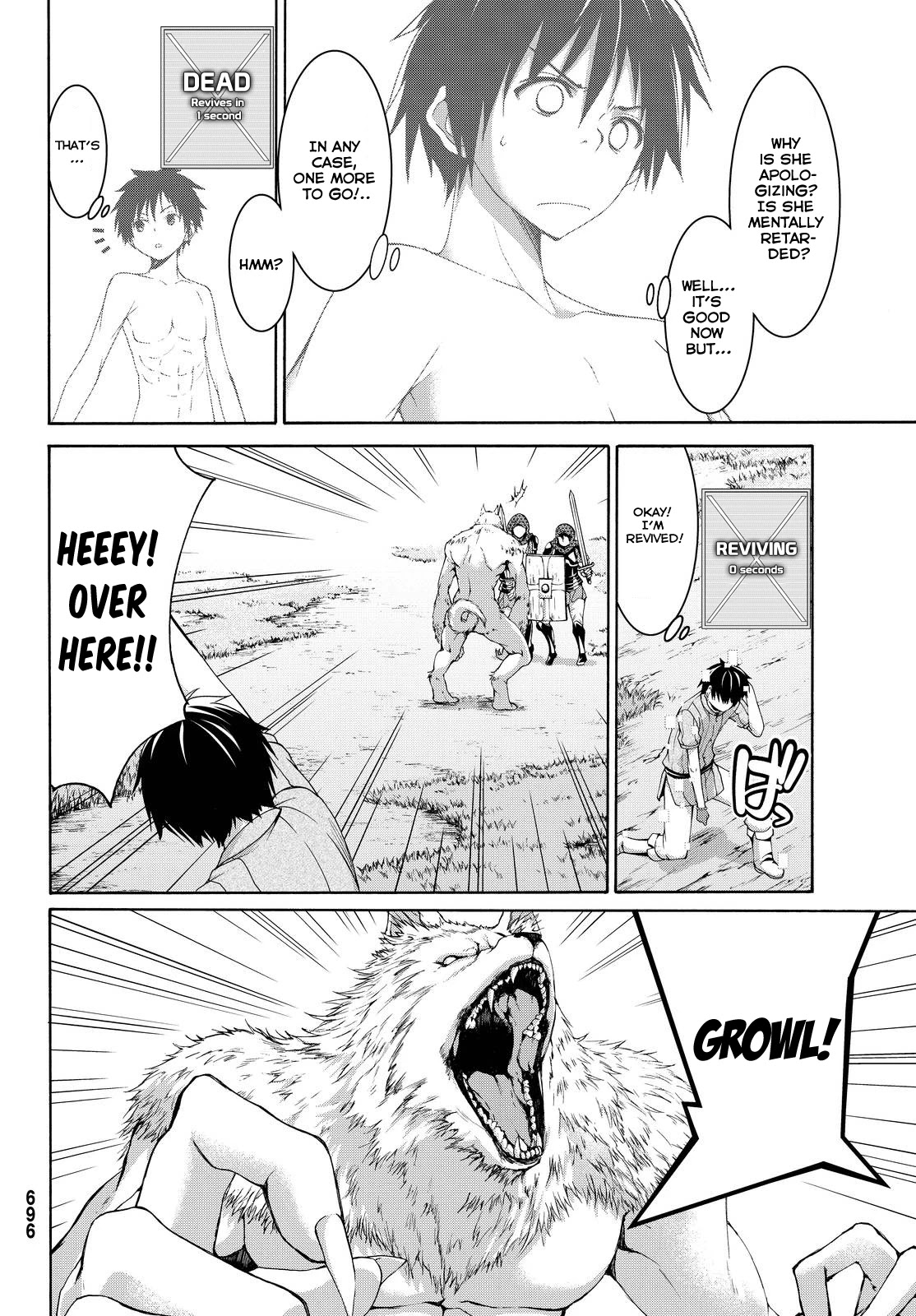 100-man no Inochi no Ue ni Ore wa Tatte Iru chapter 5 page 32