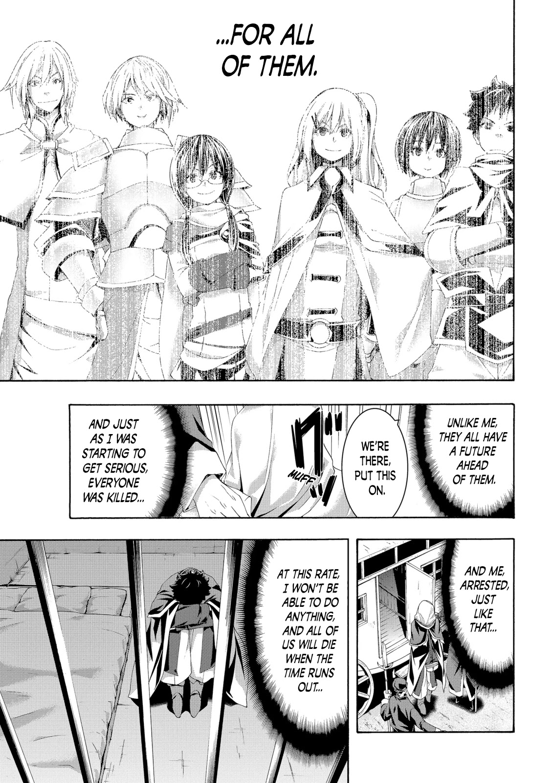 100-man no Inochi no Ue ni Ore wa Tatte Iru chapter 57 page 3