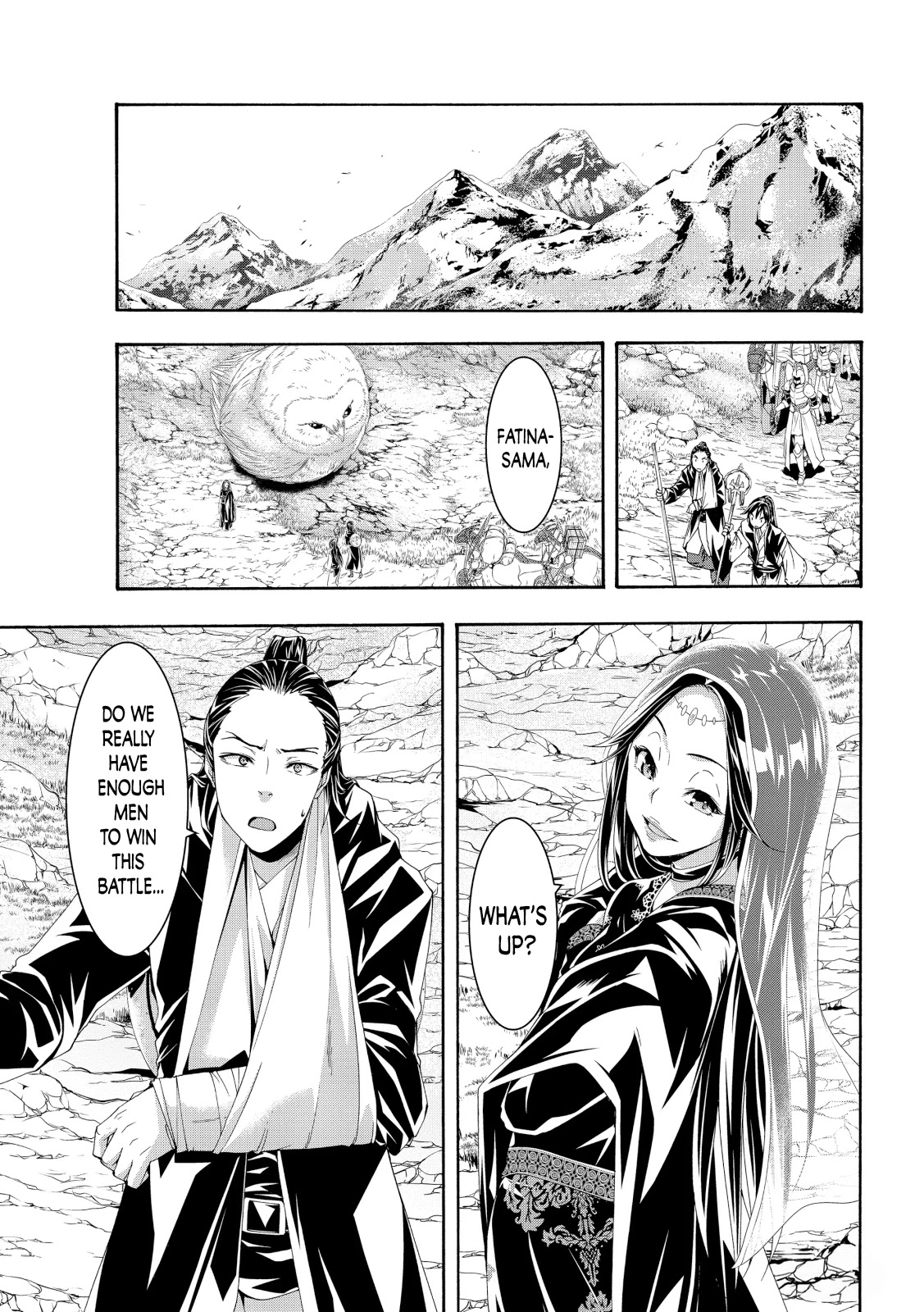 100-man no Inochi no Ue ni Ore wa Tatte Iru chapter 59 page 32