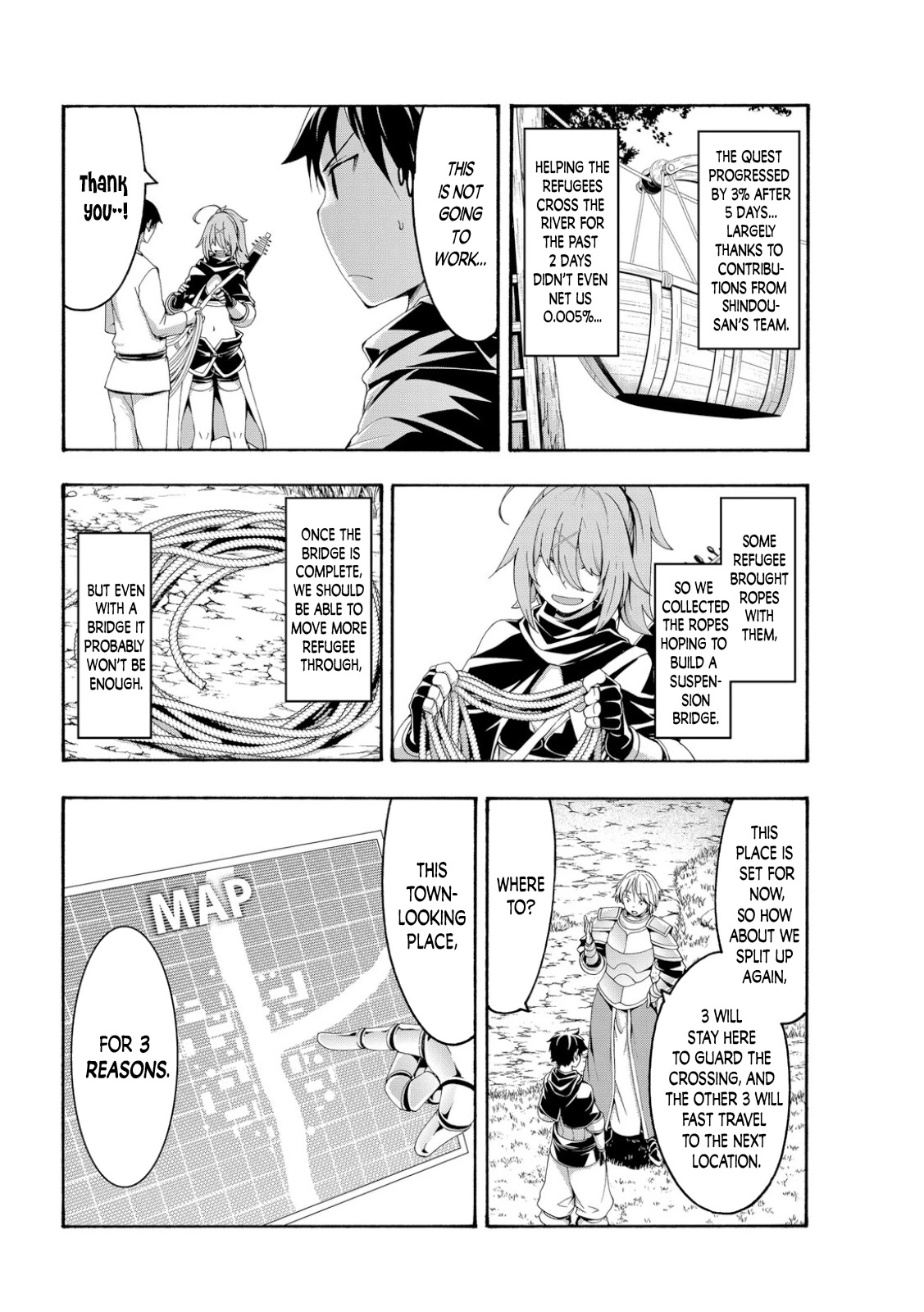 100-man no Inochi no Ue ni Ore wa Tatte Iru chapter 71 page 3