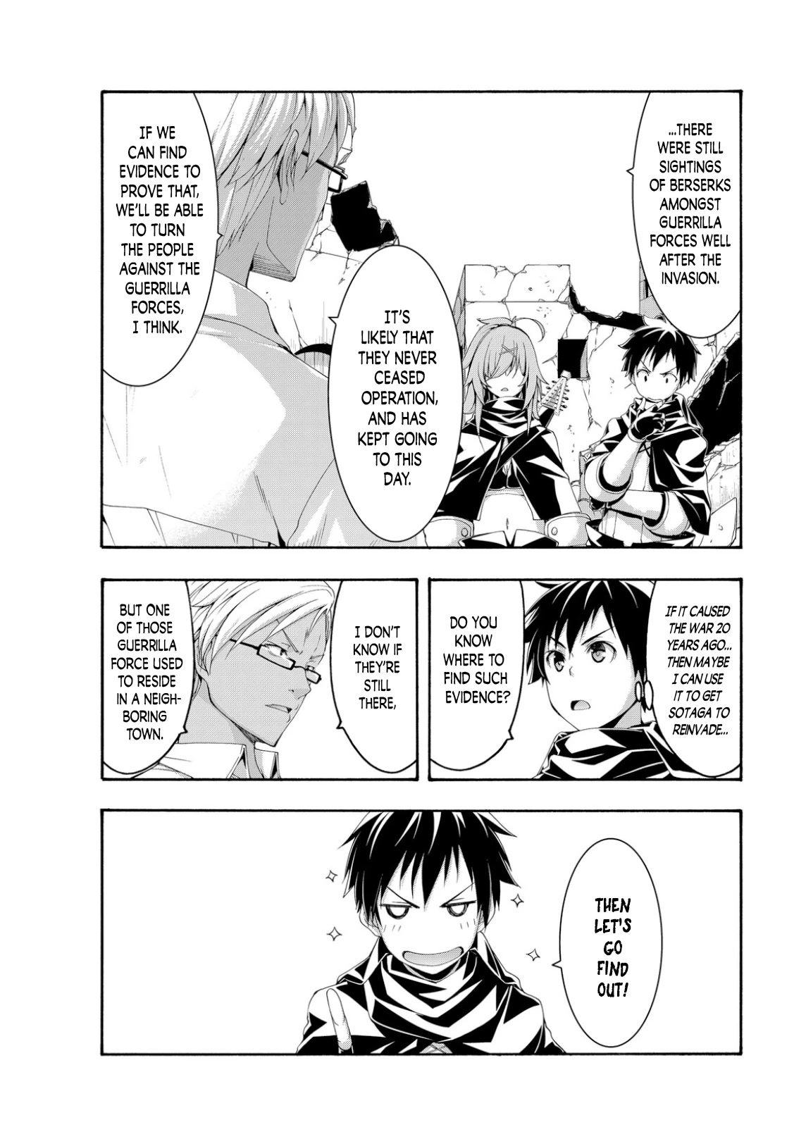 100-man no Inochi no Ue ni Ore wa Tatte Iru chapter 73 page 3