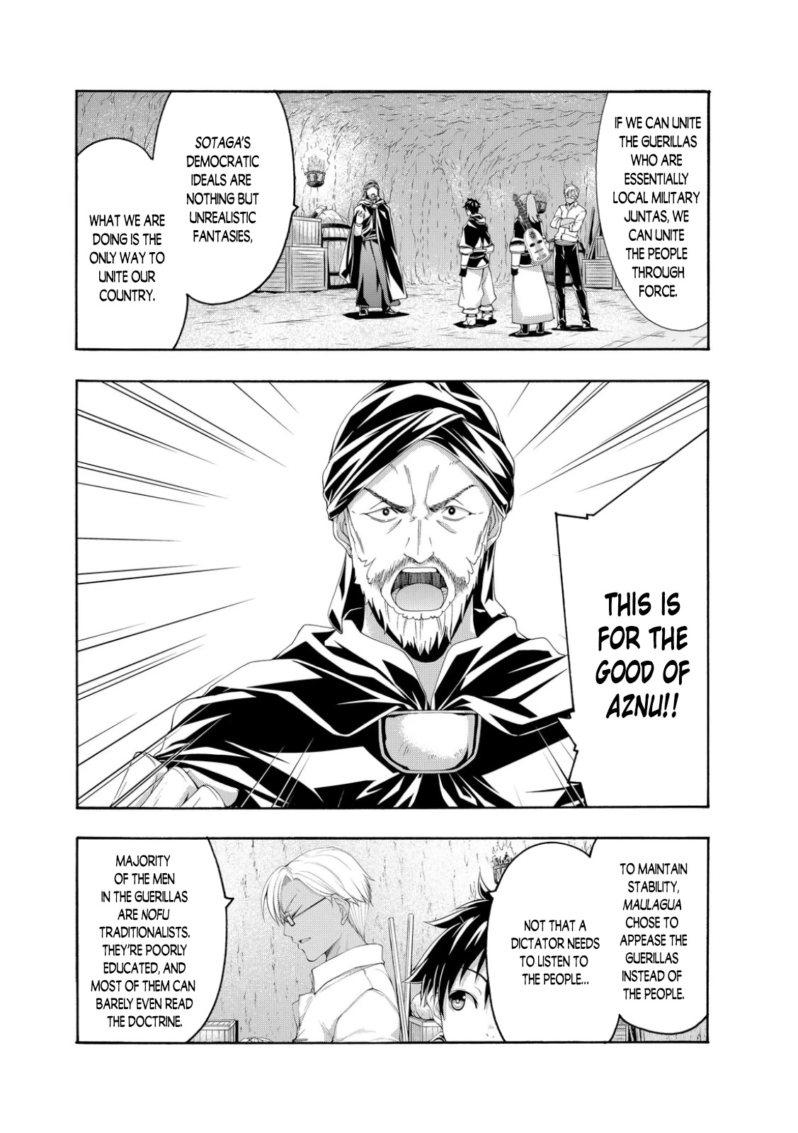 100-man no Inochi no Ue ni Ore wa Tatte Iru chapter 76 page 32