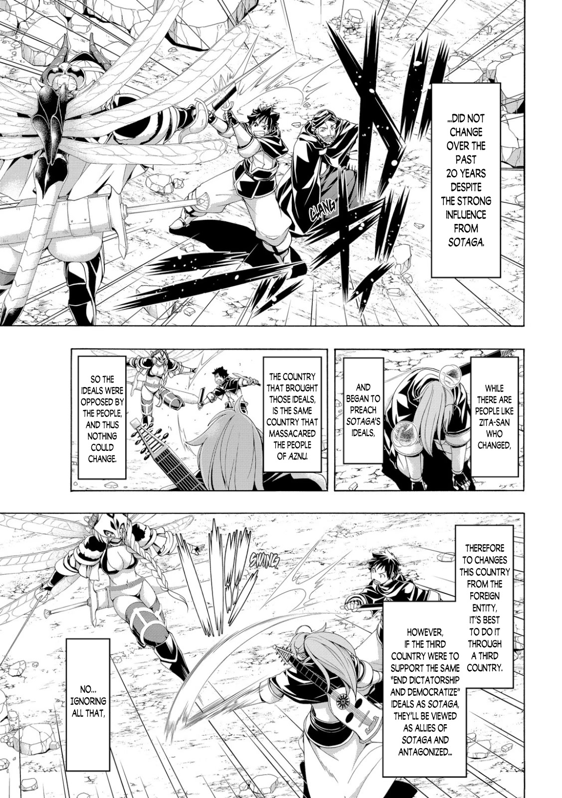 100-man no Inochi no Ue ni Ore wa Tatte Iru chapter 76 page 7