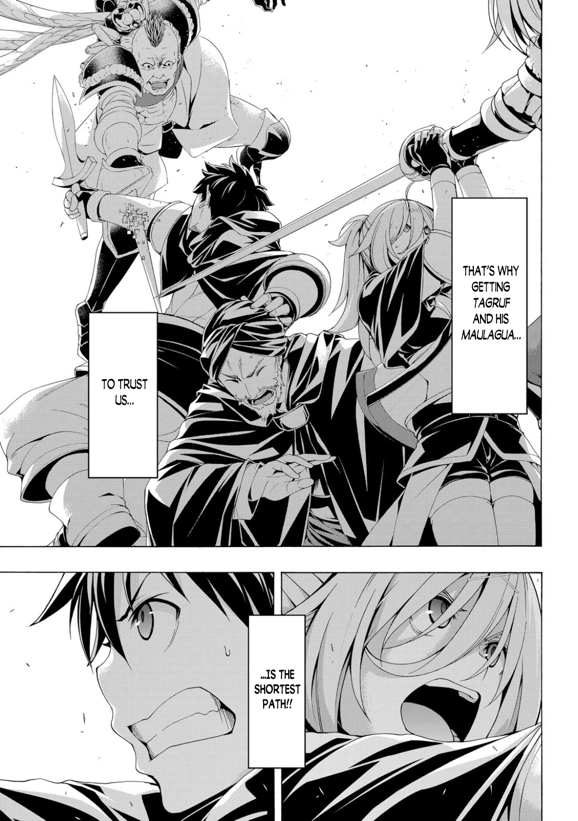 100-man no Inochi no Ue ni Ore wa Tatte Iru chapter 76 page 9