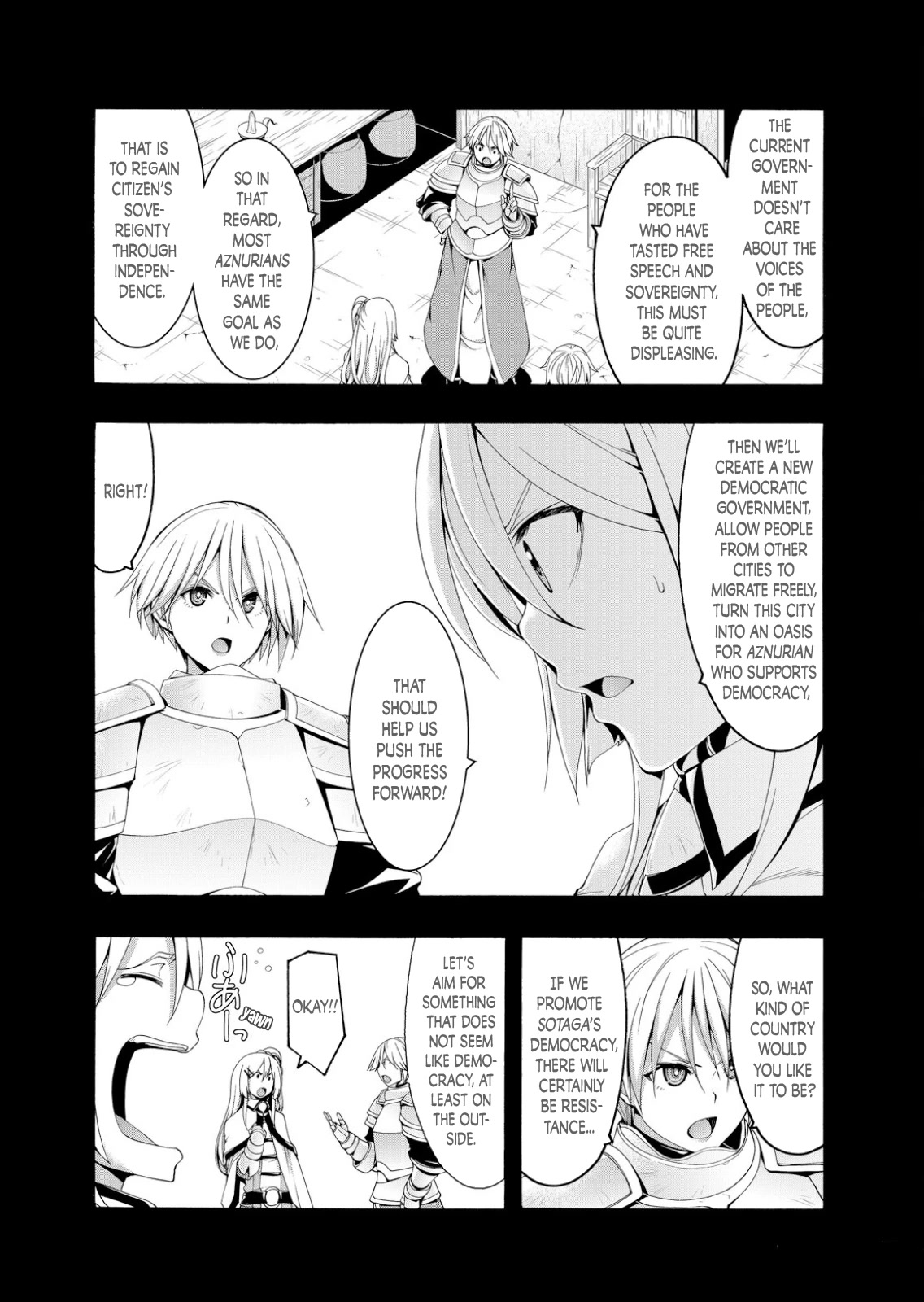 100-man no Inochi no Ue ni Ore wa Tatte Iru chapter 77 page 3