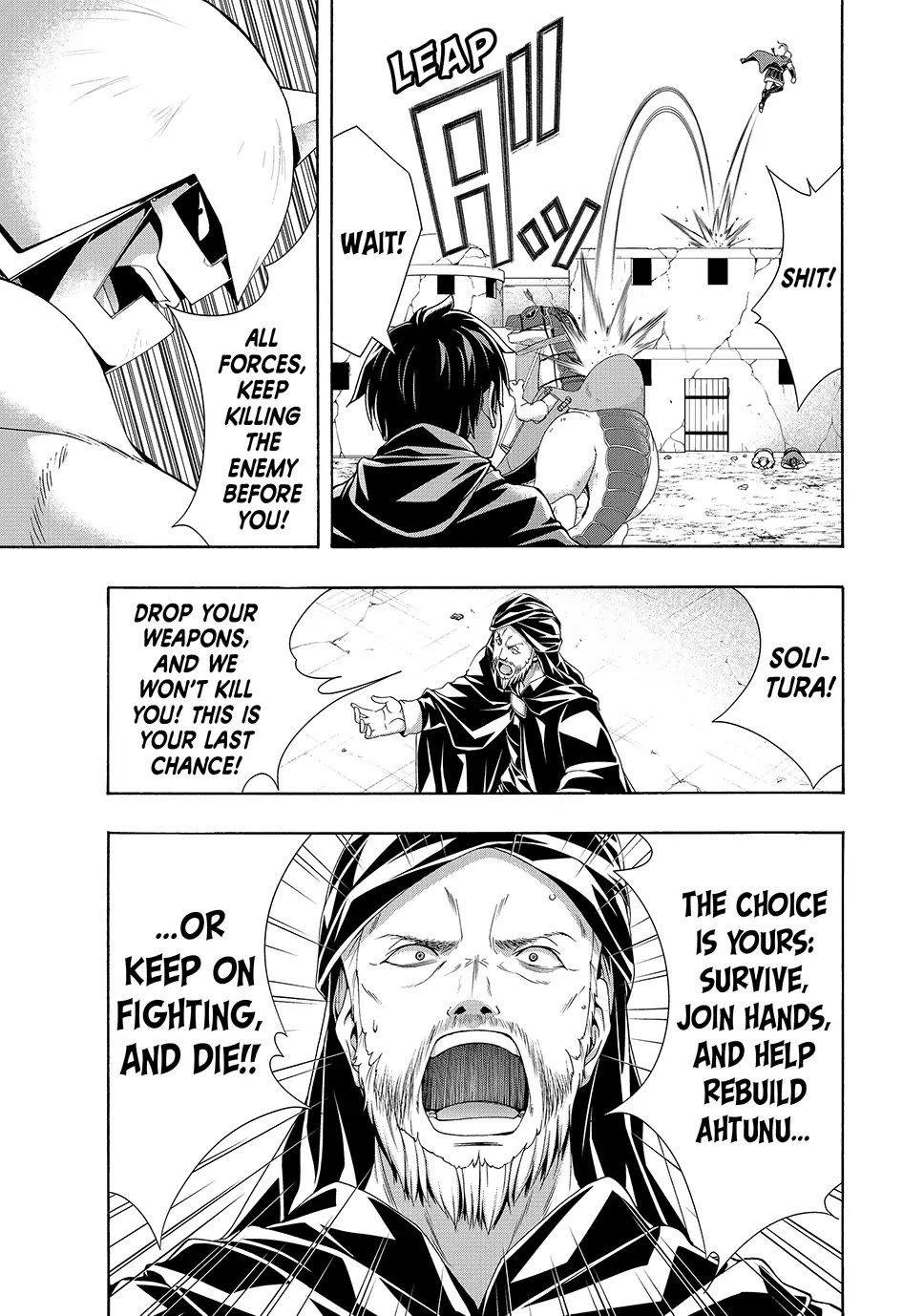 100-man no Inochi no Ue ni Ore wa Tatte Iru chapter 84 page 29