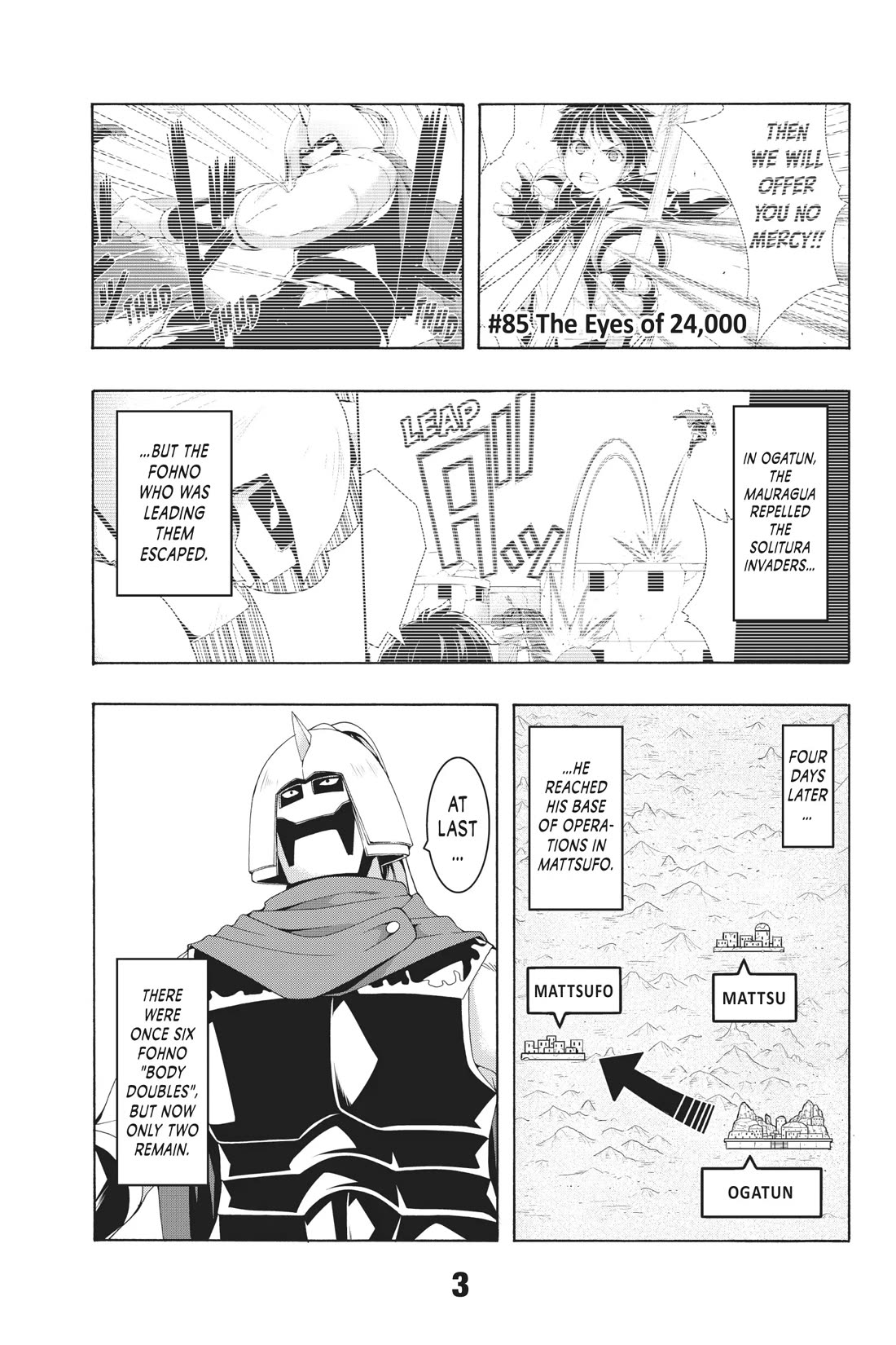 100-man no Inochi no Ue ni Ore wa Tatte Iru chapter 85 page 3