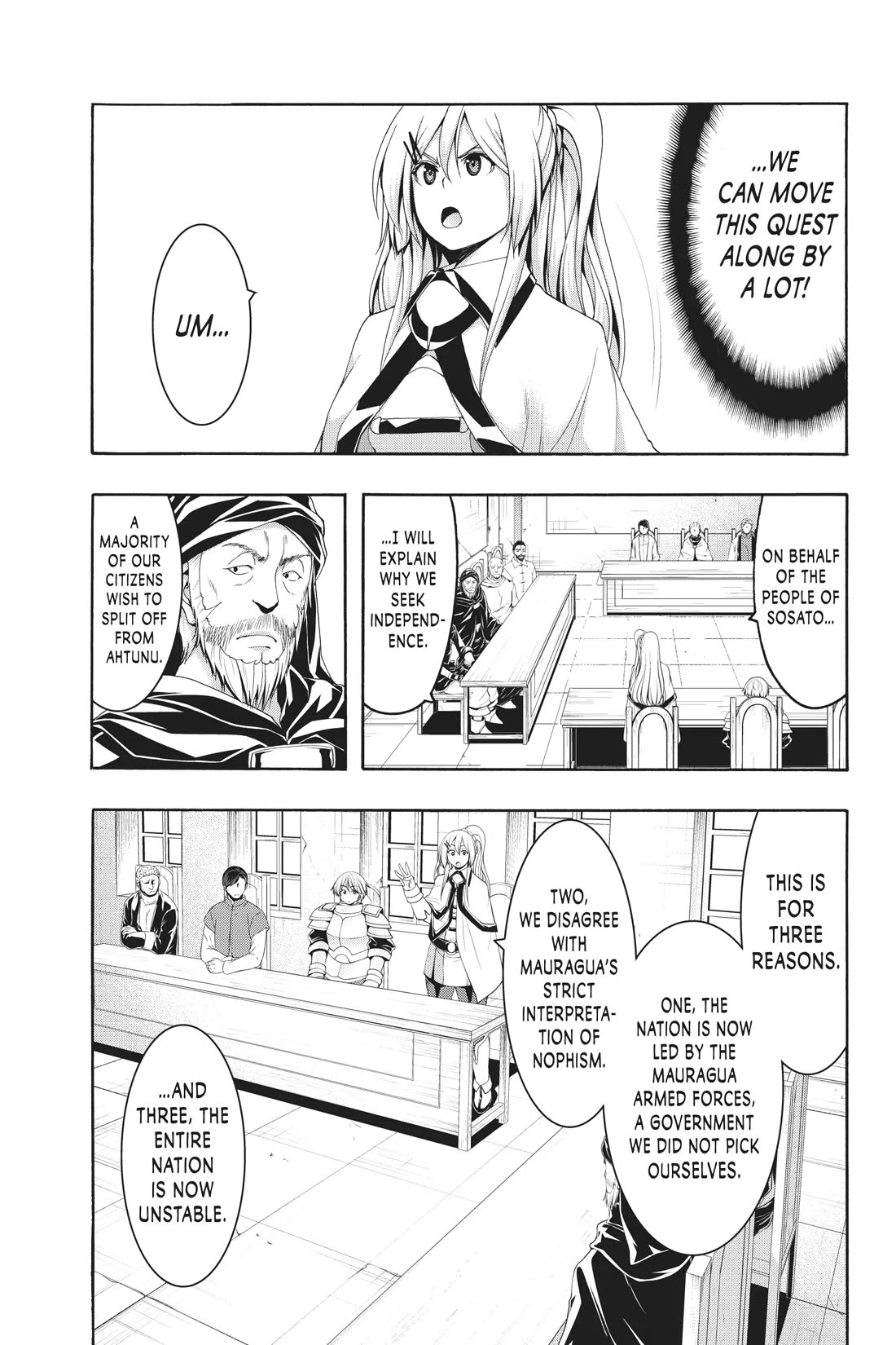 100-man no Inochi no Ue ni Ore wa Tatte Iru chapter 86 page 7