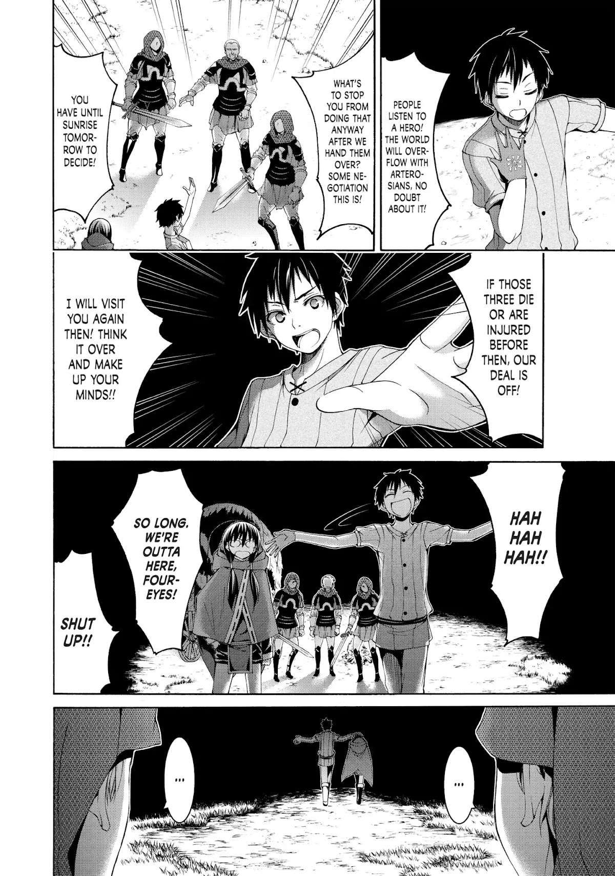 100-man no Inochi no Ue ni Ore wa Tatte Iru chapter 9 page 32