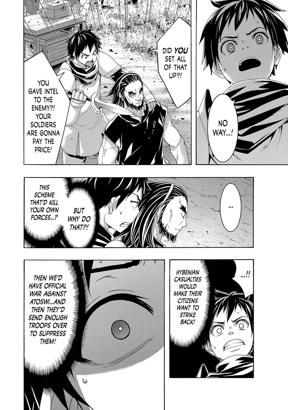 100-man no Inochi no Ue ni Ore wa Tatte Iru chapter 99 page 32