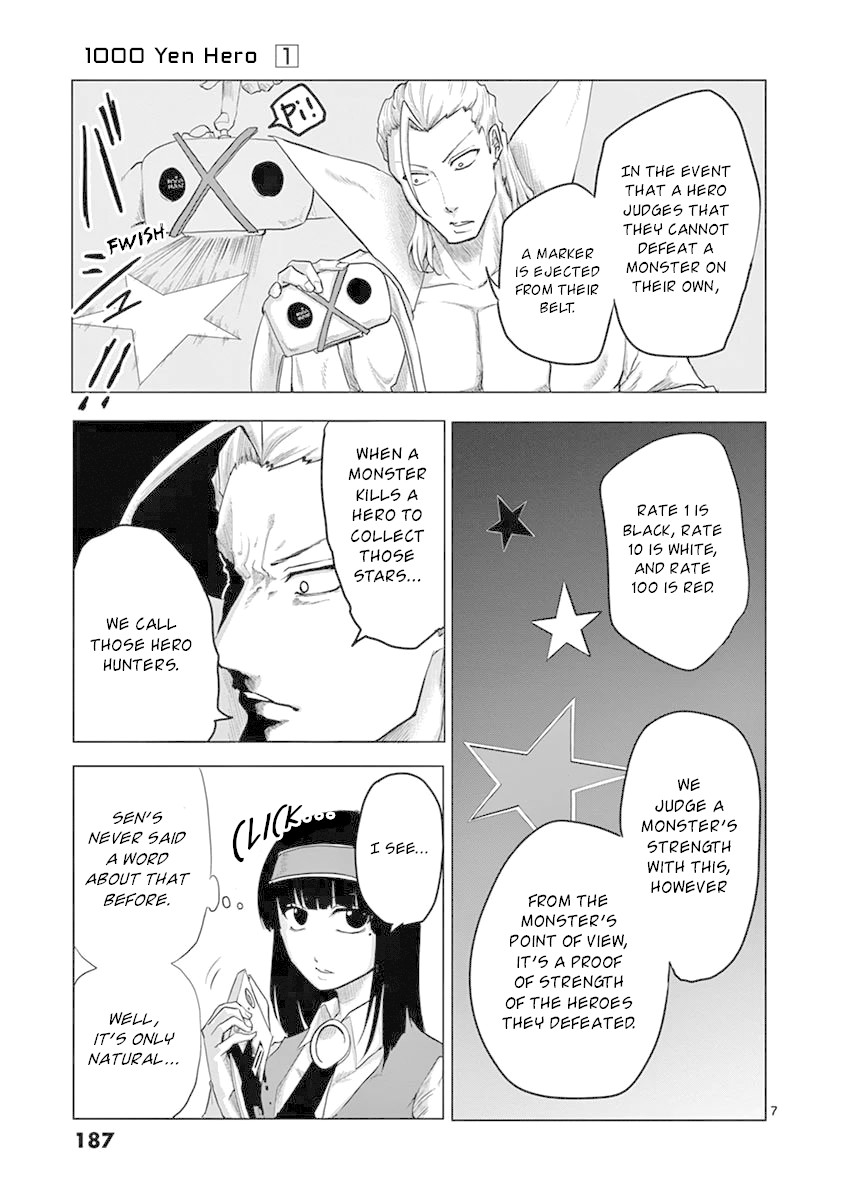 1000 Yen Hero chapter 8 page 7