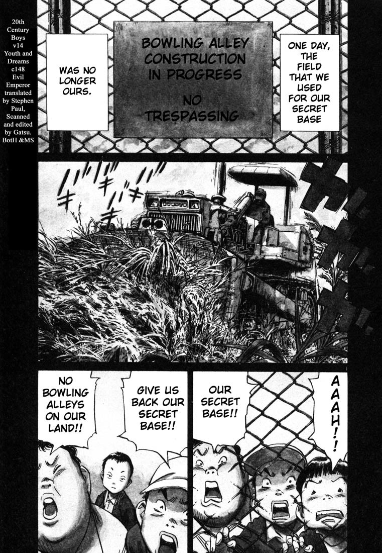 20th Century Boys chapter 148 page 1