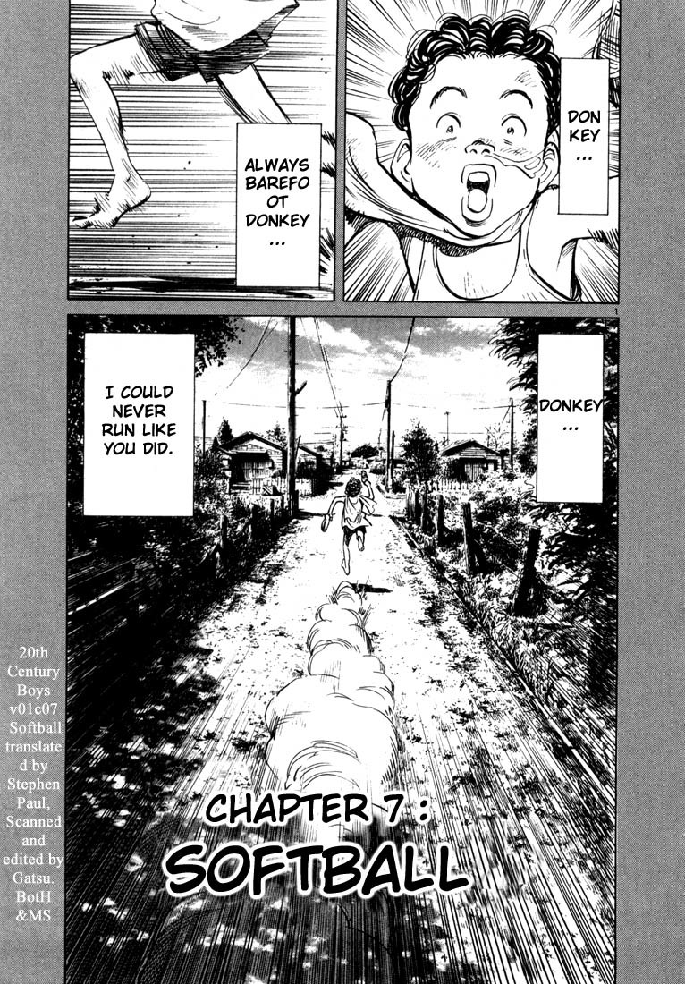 20th Century Boys chapter 7 page 1