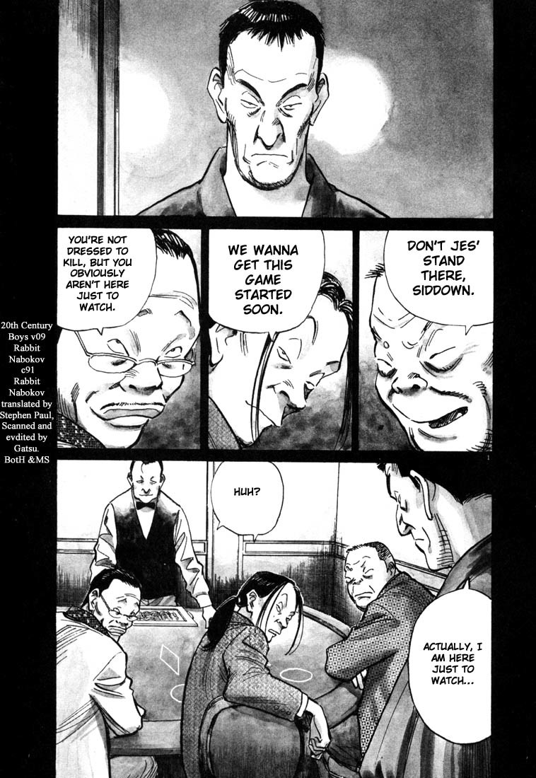 20th Century Boys chapter 91 page 1