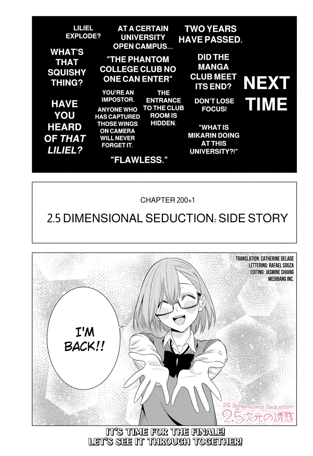 2.5D Seduction chapter 200.1 page 1