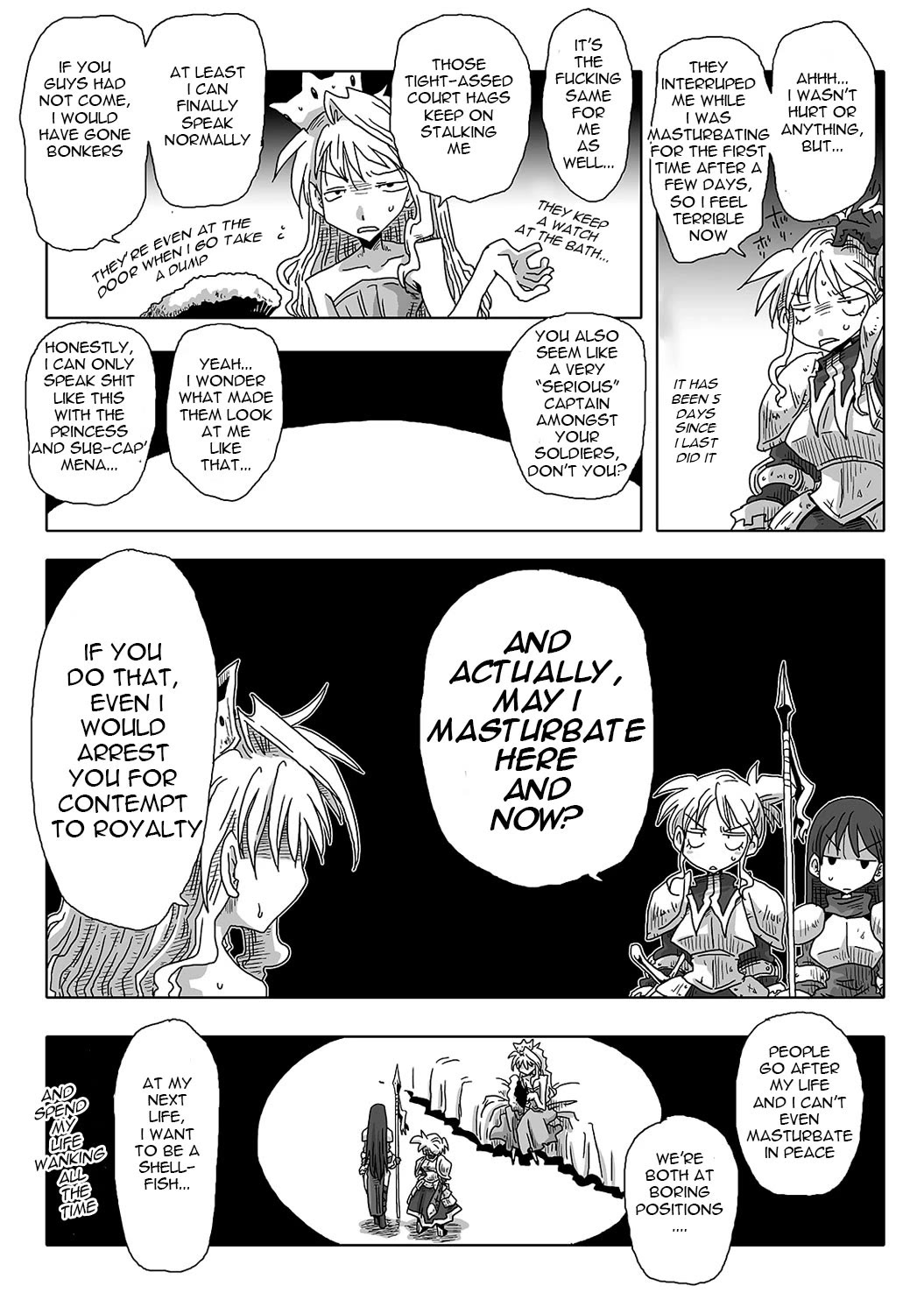 33 Years Old Single Female Knight-Captain chapter 5 page 2