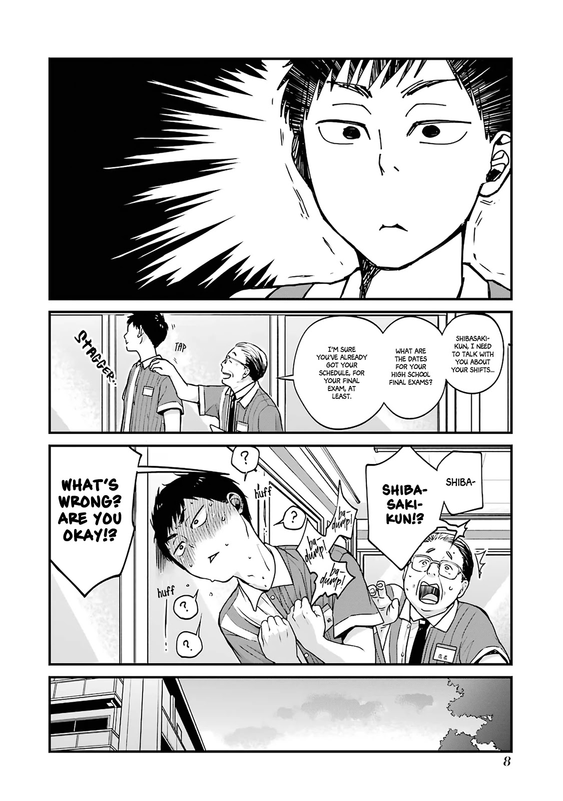 5 Minutes with You at a Convenience Store chapter 1 page 8