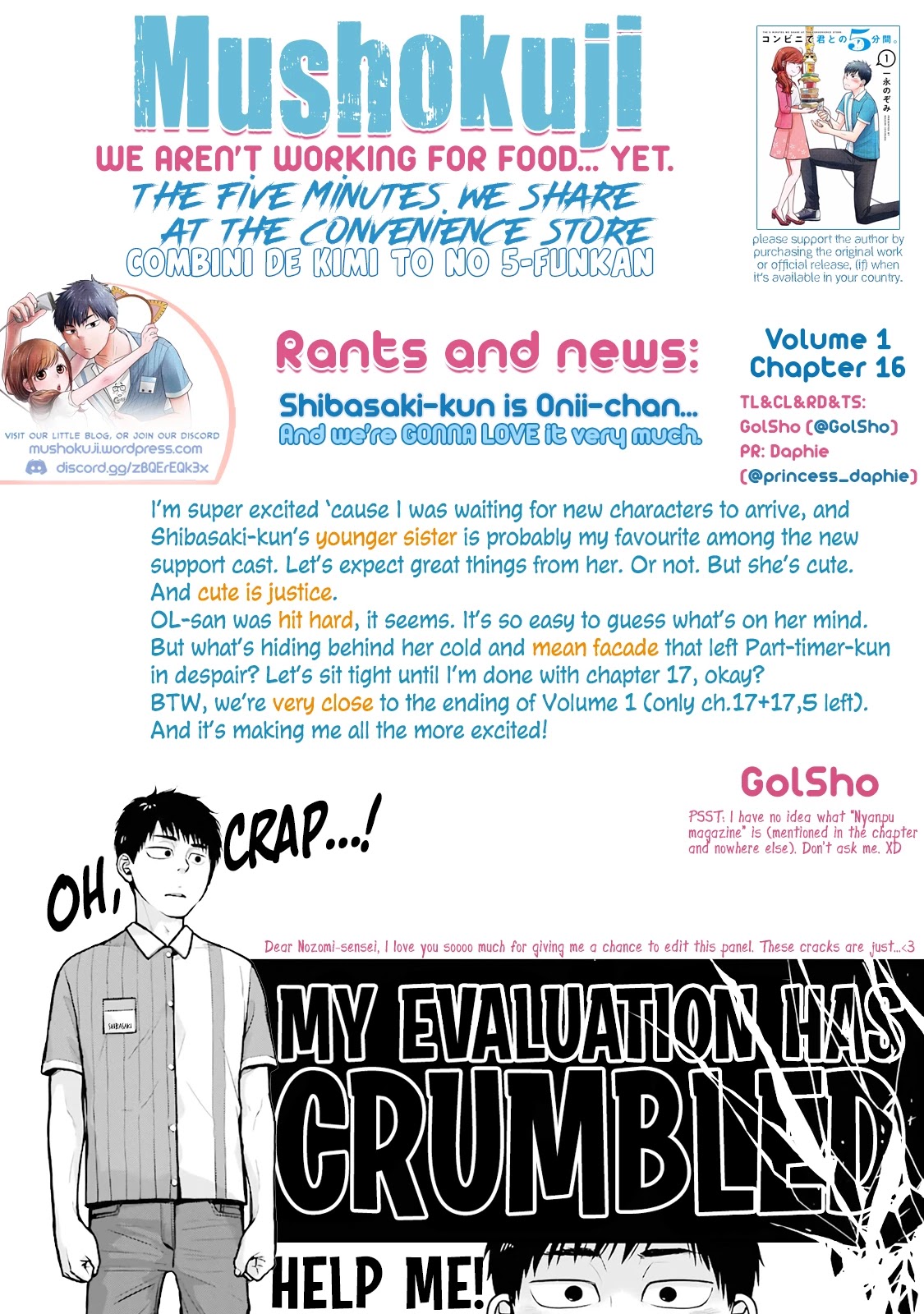 5 Minutes with You at a Convenience Store chapter 16 page 9