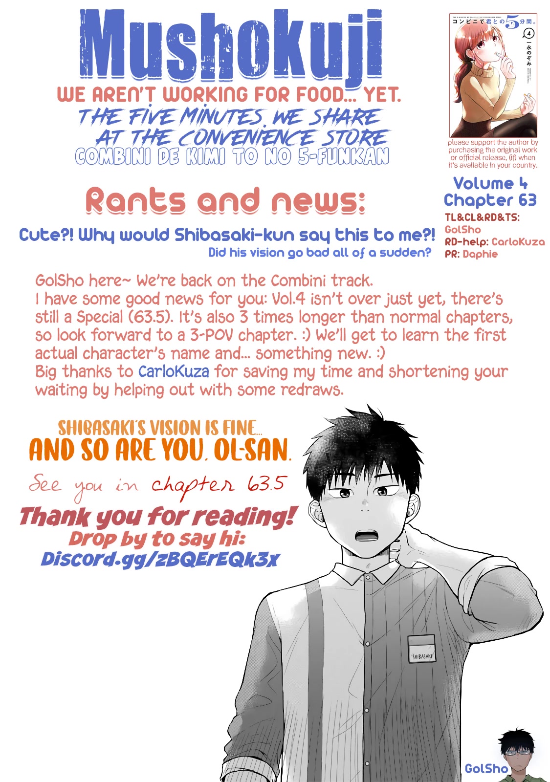 5 Minutes with You at a Convenience Store chapter 63 page 10