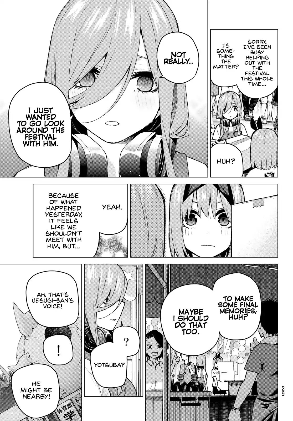 5 Toubun no Hanayome chapter 100 page 11