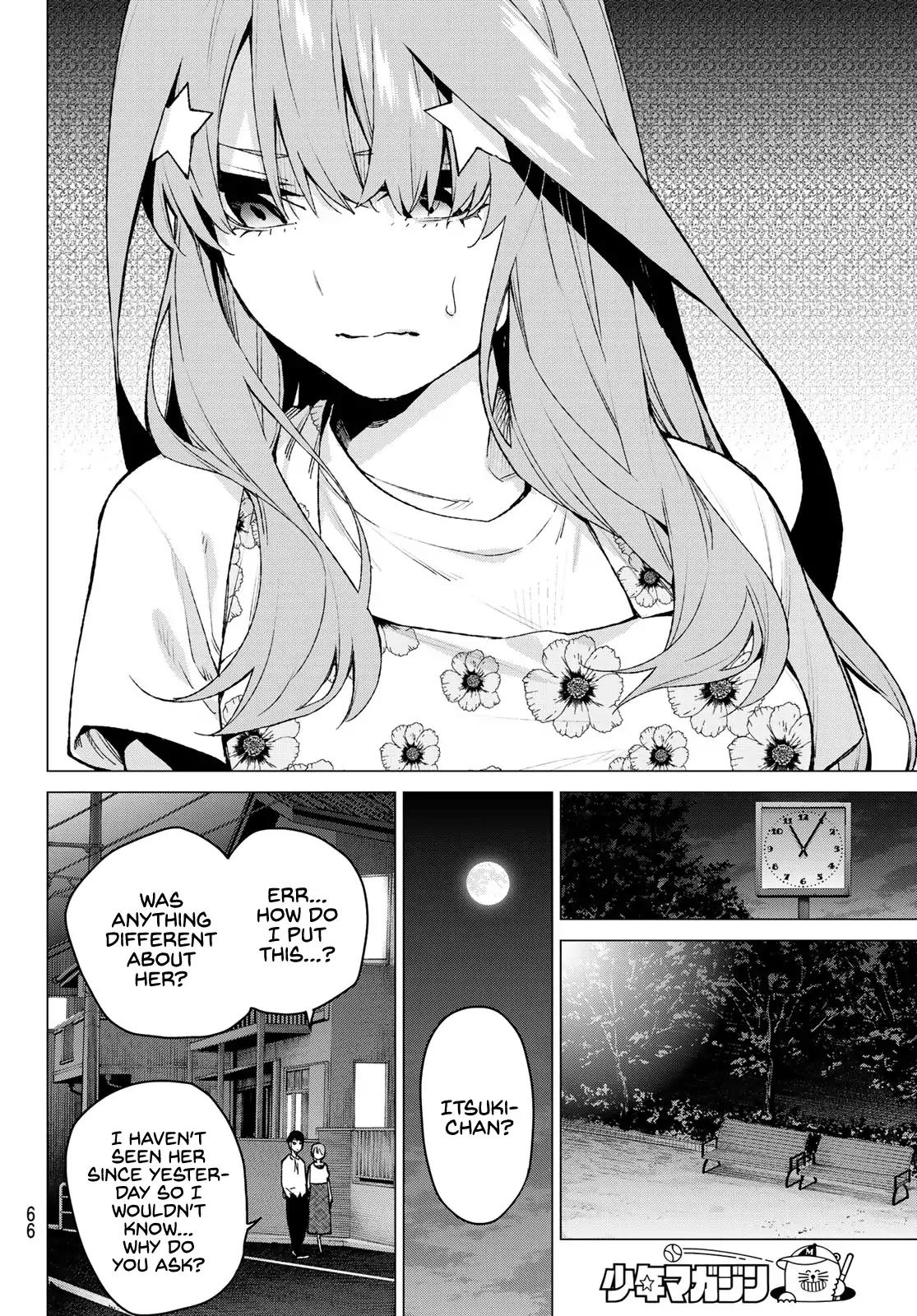 5 Toubun no Hanayome chapter 110 page 5