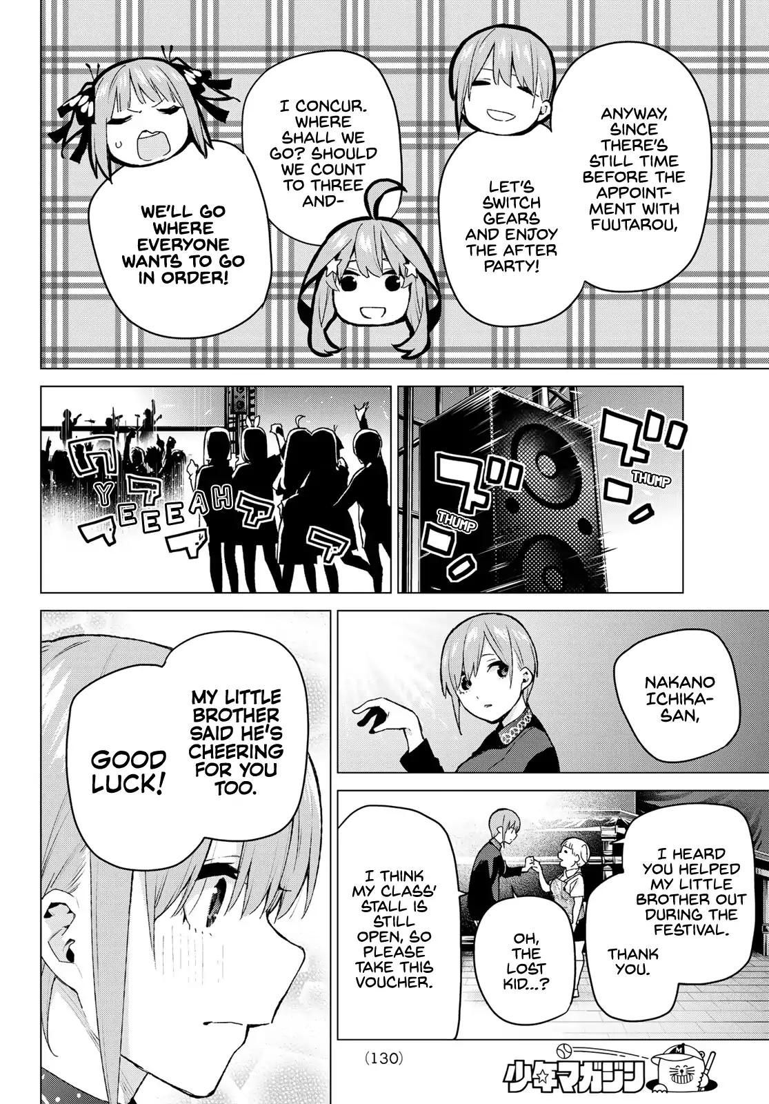 5 Toubun no Hanayome chapter 112 page 3