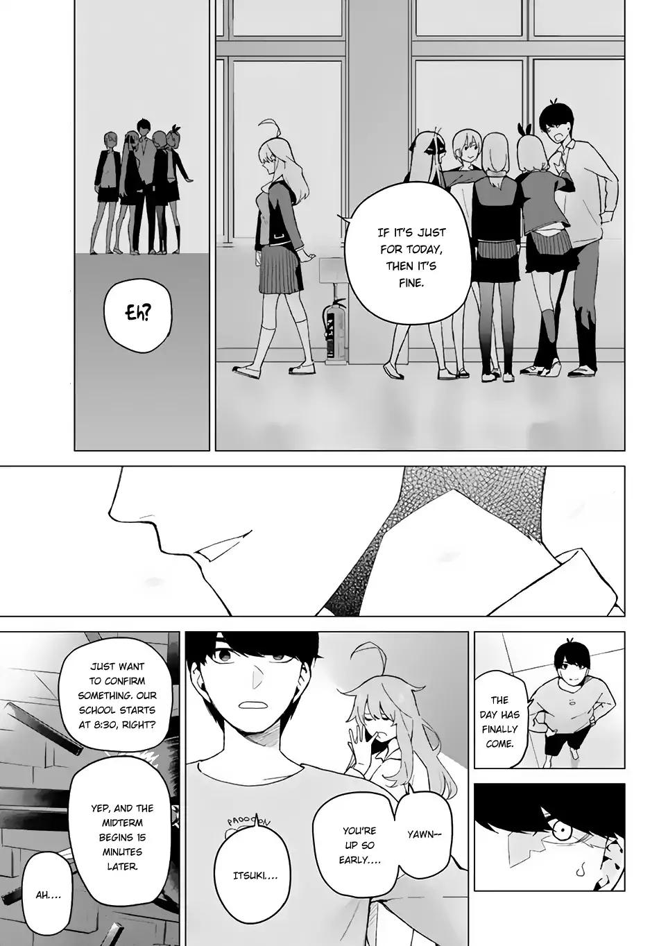 5 Toubun no Hanayome chapter 19 page 3