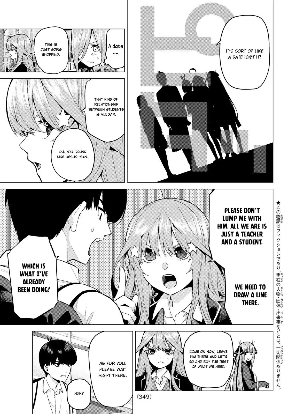 5 Toubun no Hanayome chapter 23 page 3