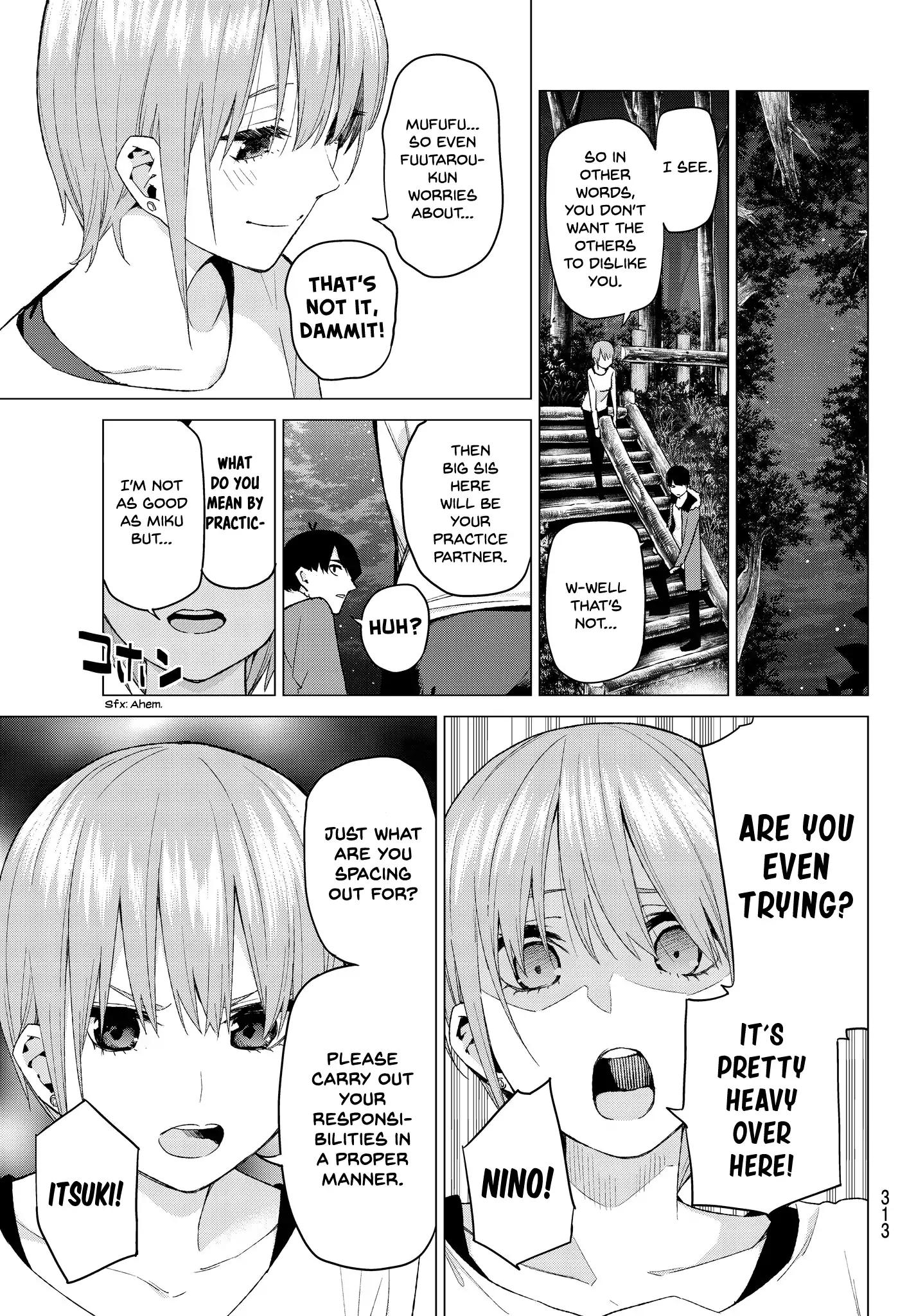 5 Toubun no Hanayome chapter 27 page 10