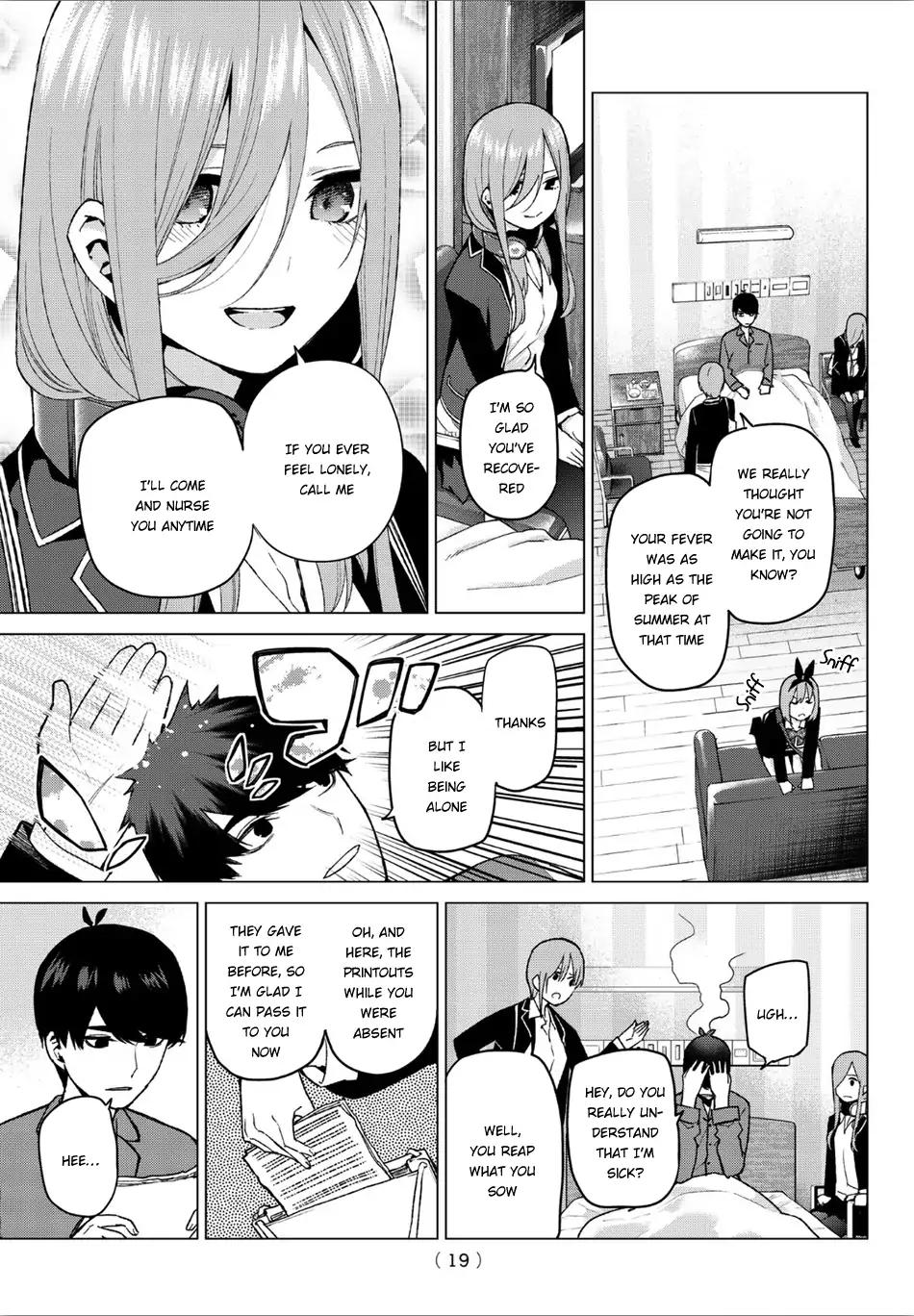 5 Toubun no Hanayome chapter 33 page 9