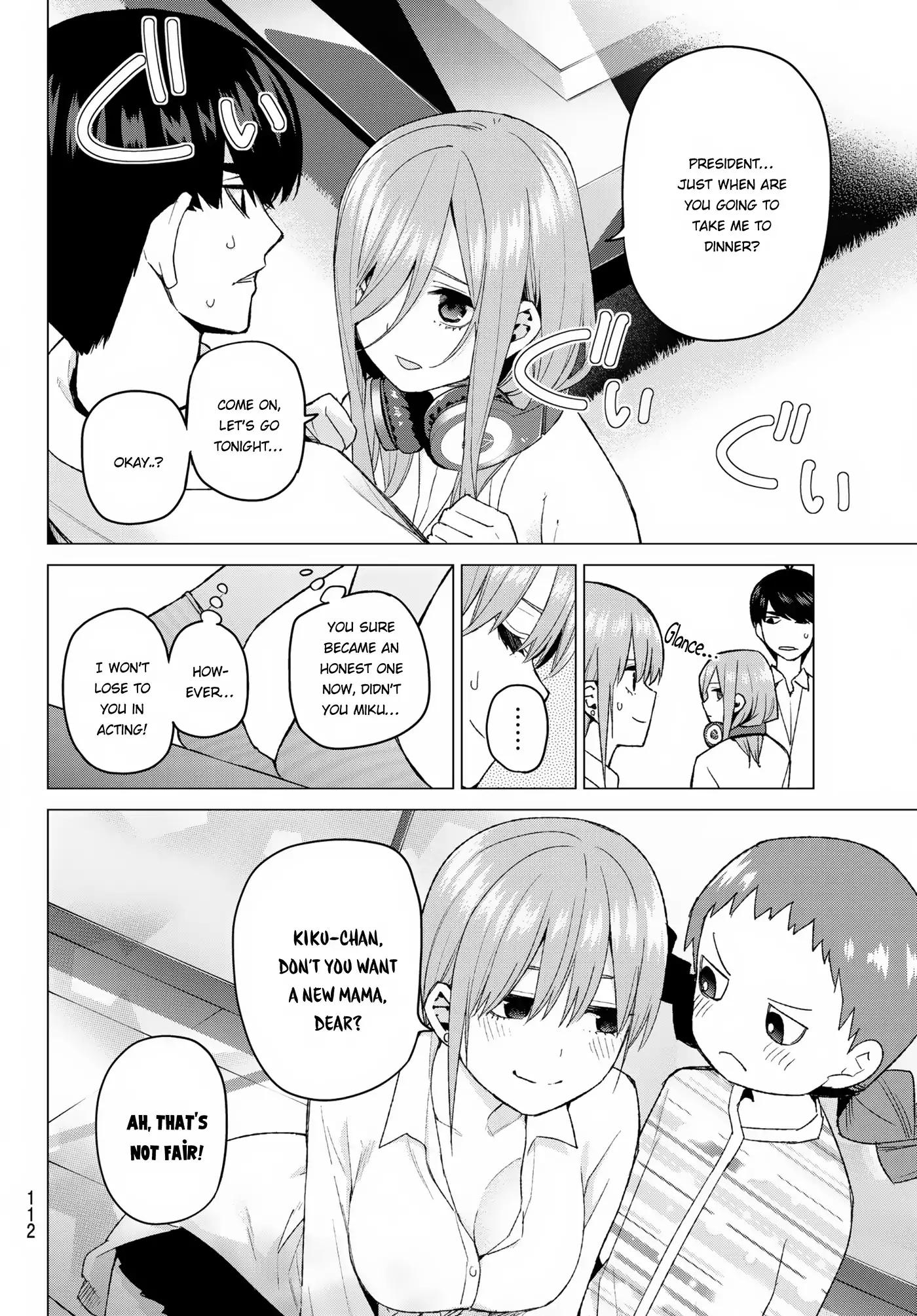 5 Toubun no Hanayome chapter 38 page 10