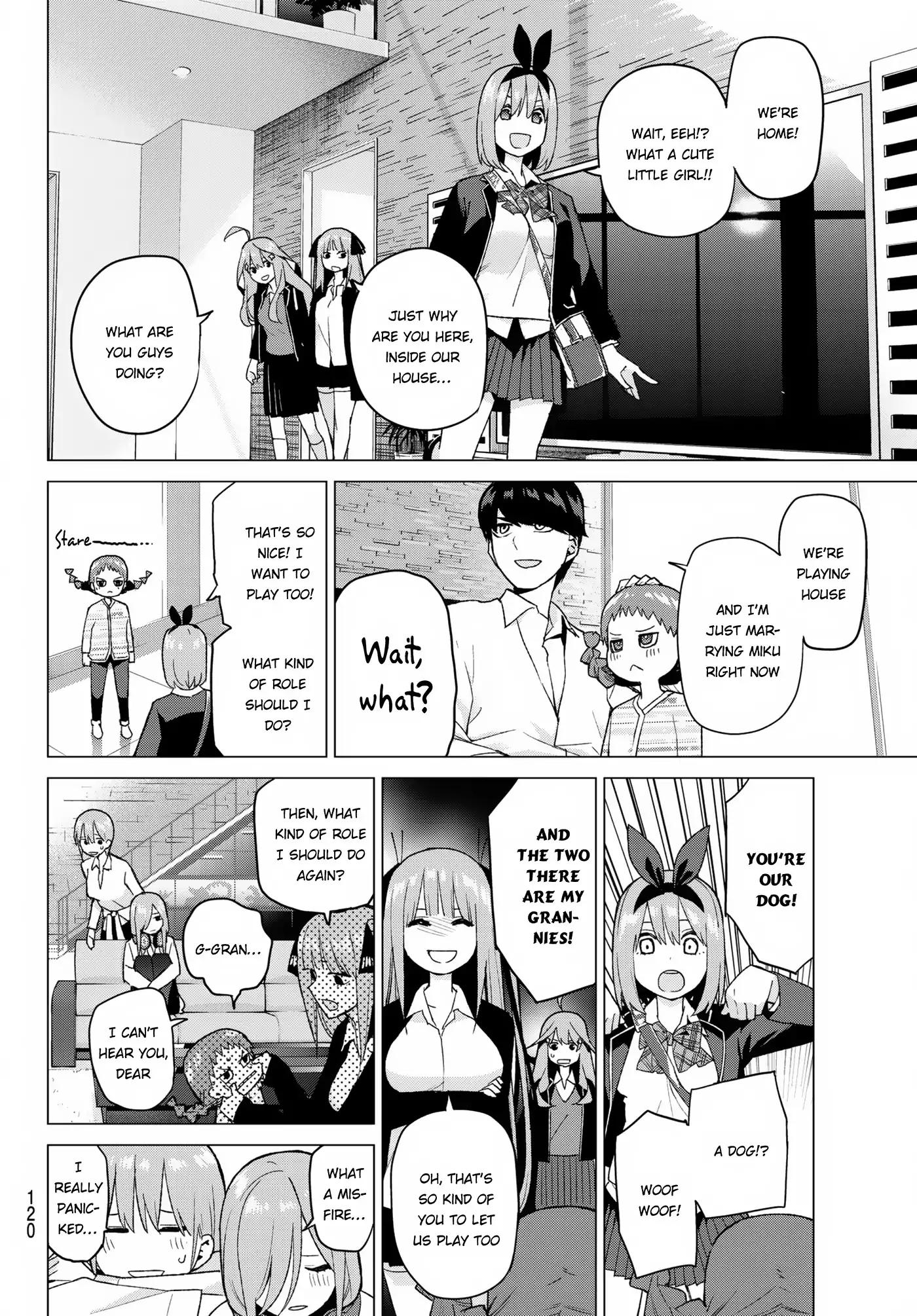 5 Toubun no Hanayome chapter 38 page 16