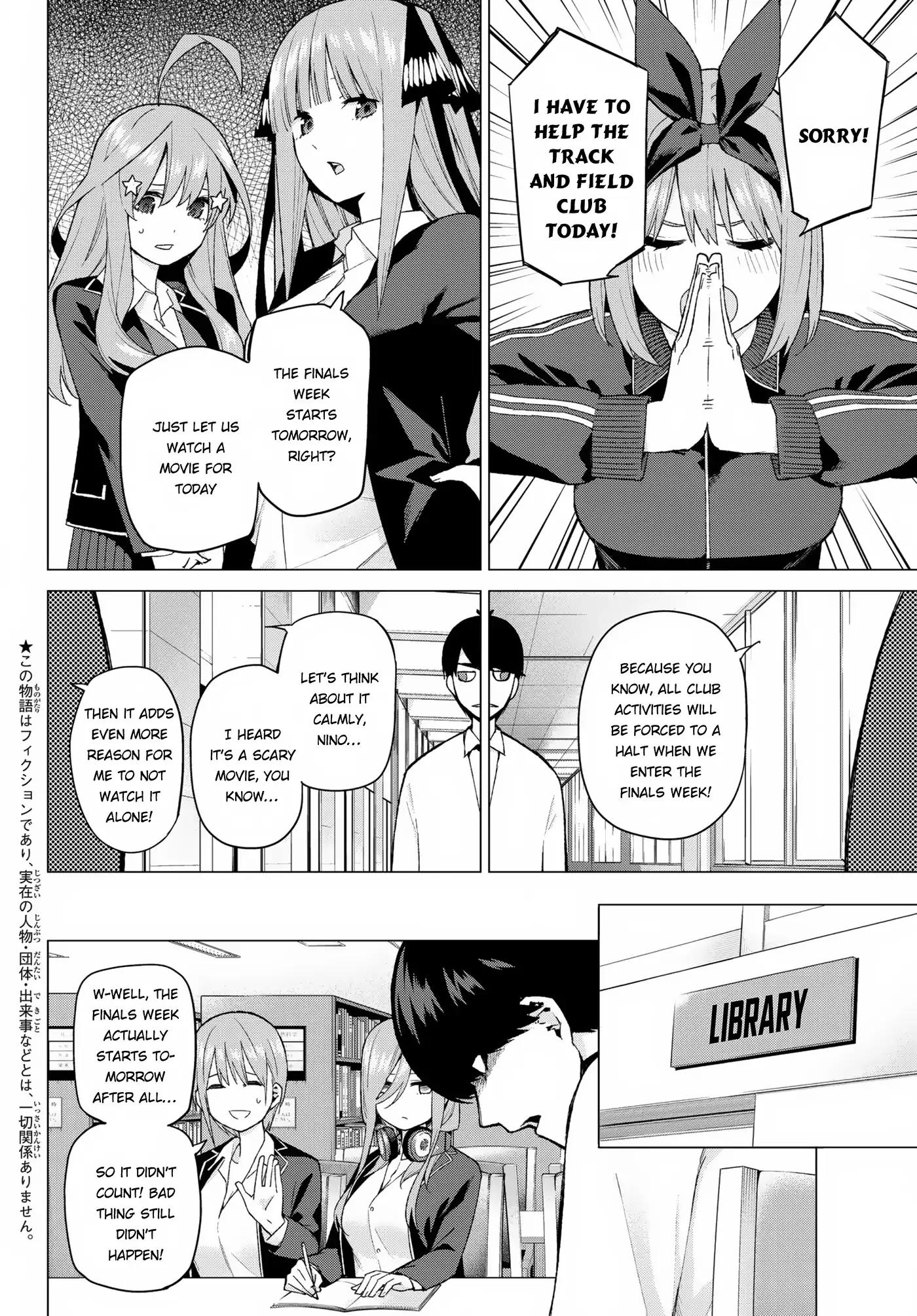 5 Toubun no Hanayome chapter 38 page 2