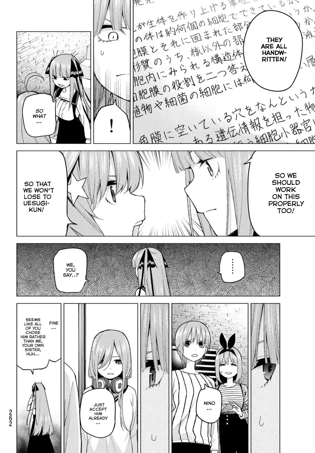 5 Toubun no Hanayome chapter 40 page 4