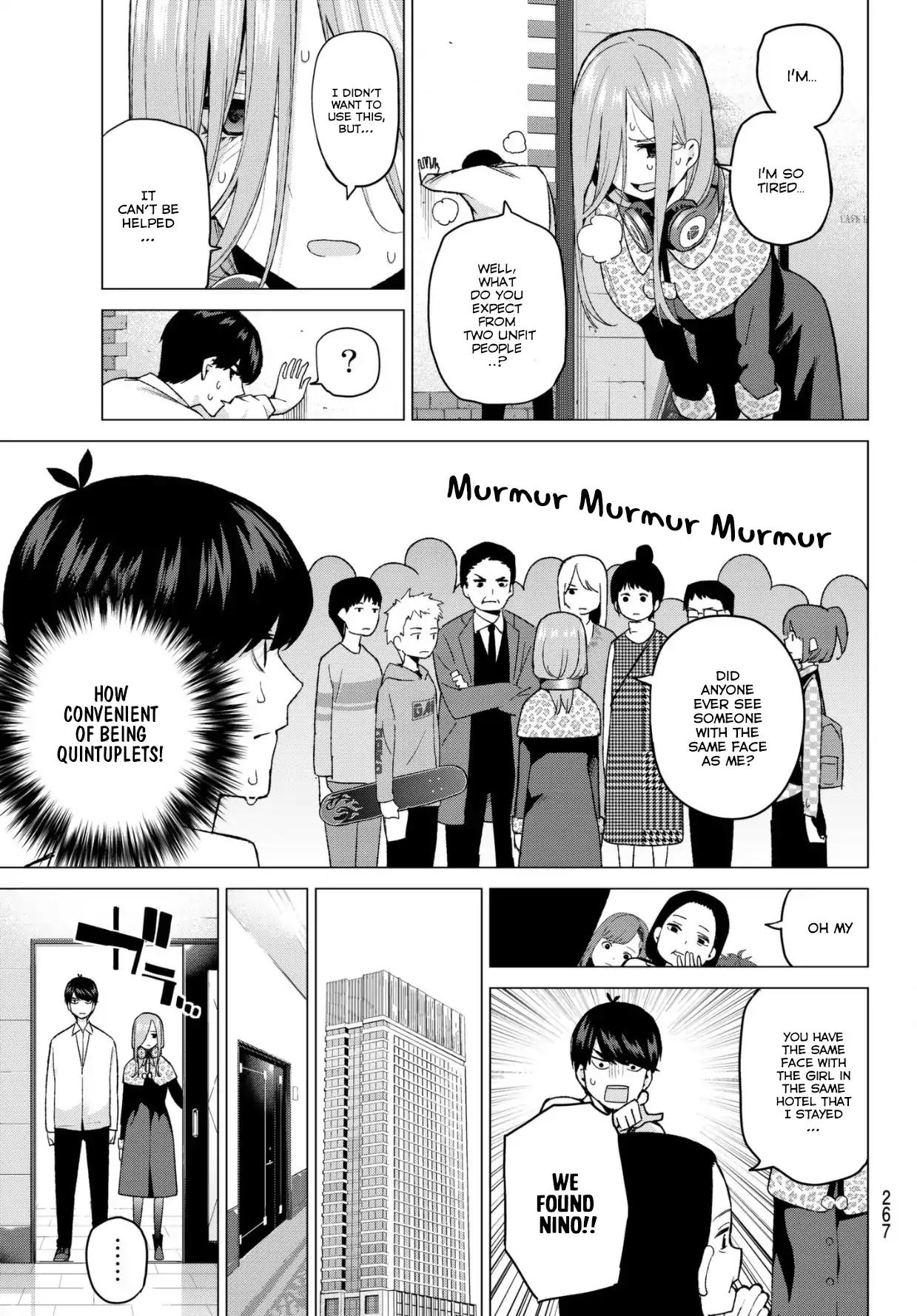 5 Toubun no Hanayome chapter 40 page 9