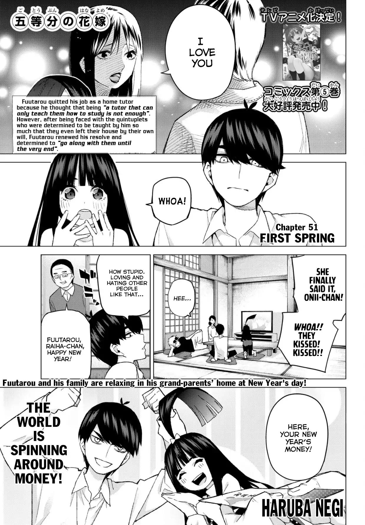 5 Toubun no Hanayome chapter 51 page 1