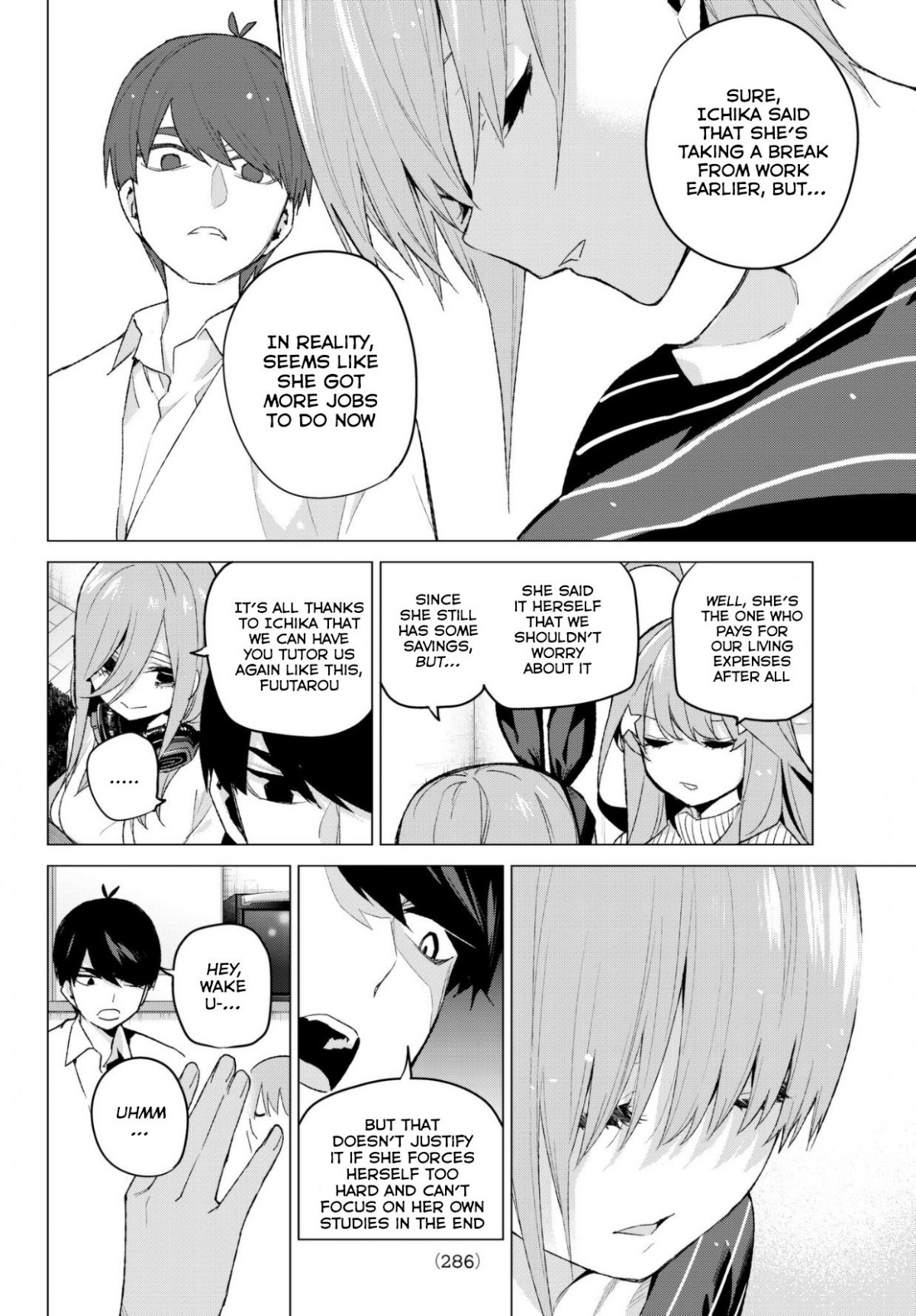 5 Toubun no Hanayome chapter 52 page 10