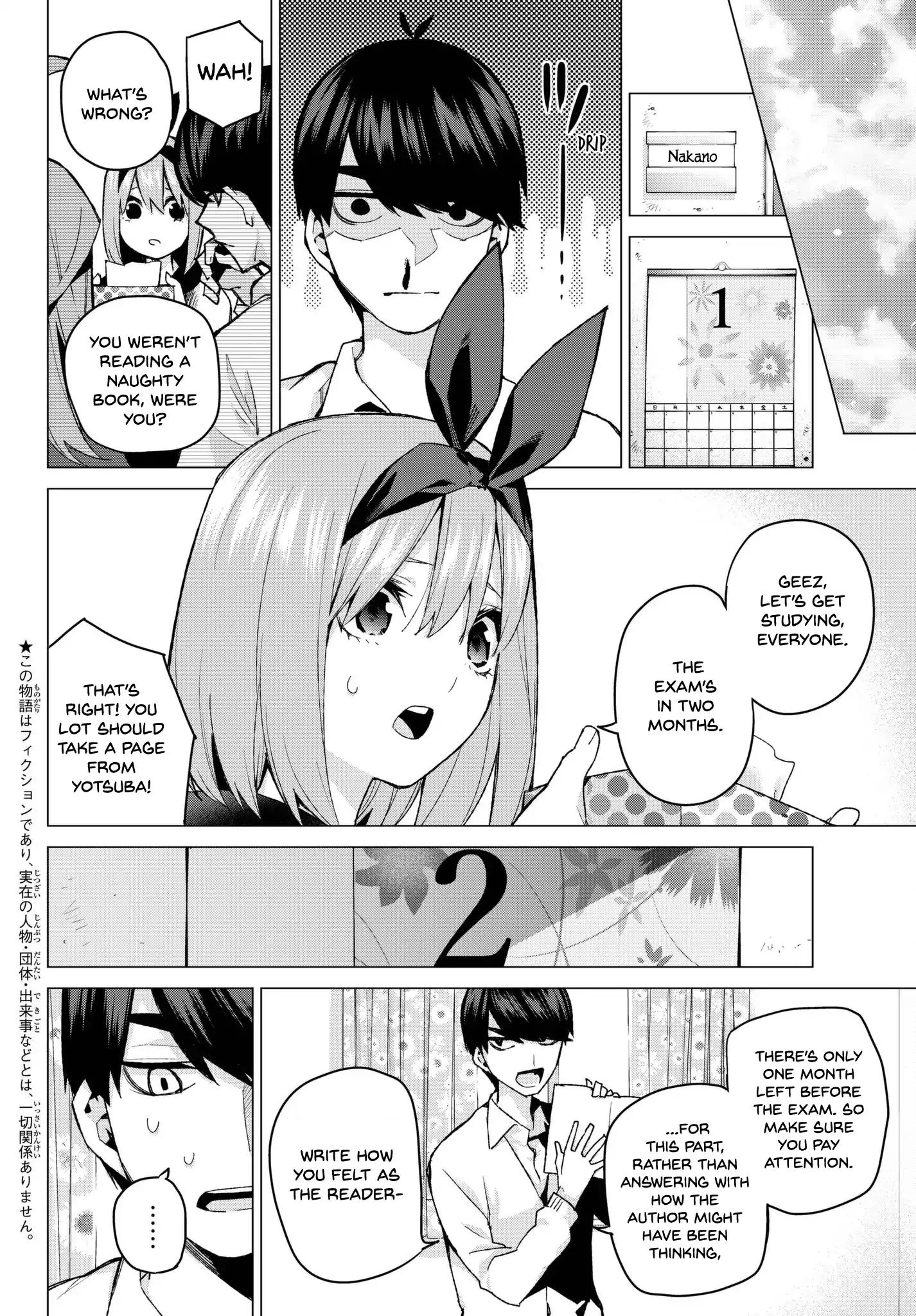 5 Toubun no Hanayome chapter 56 page 1