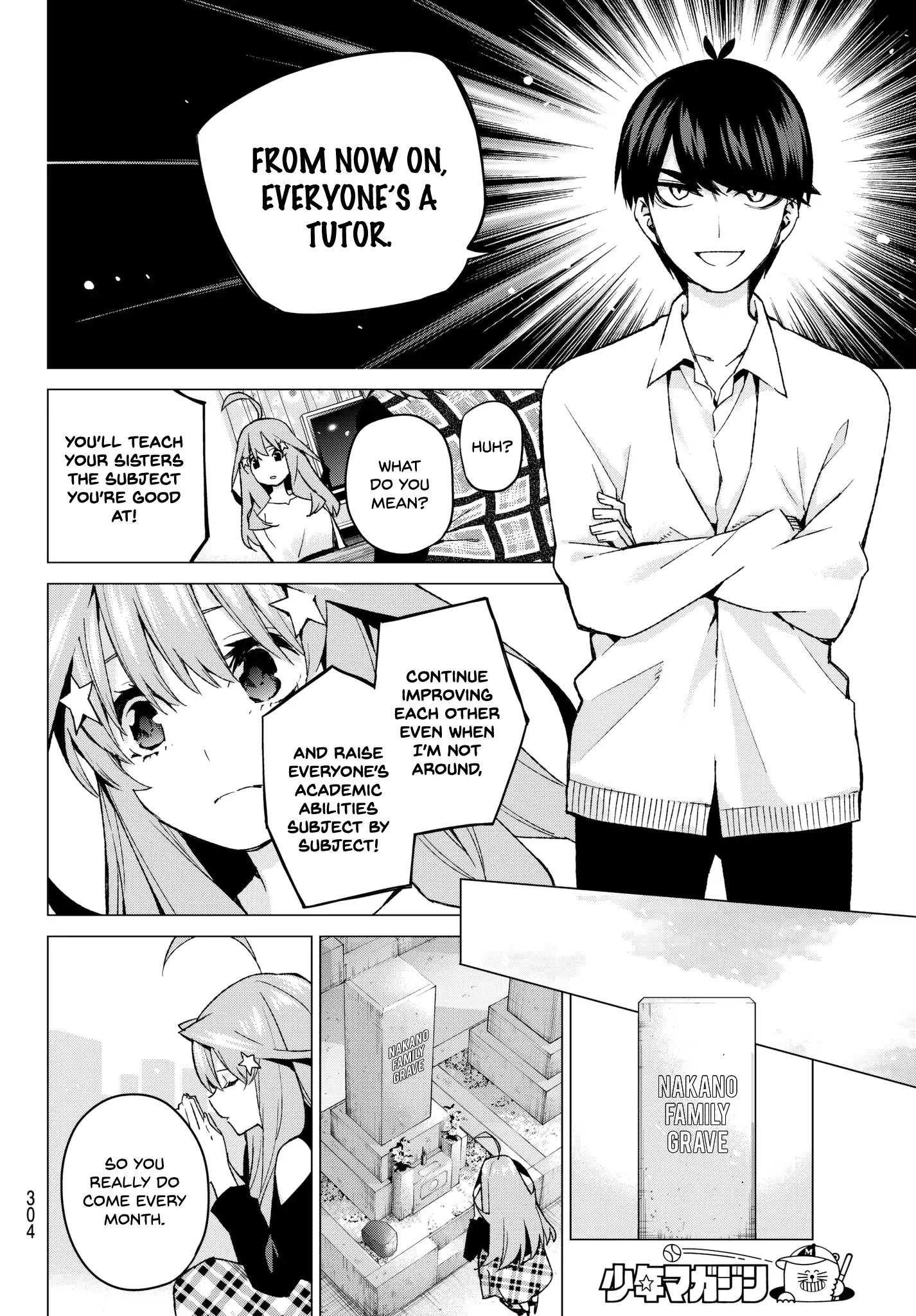 5 Toubun no Hanayome chapter 57 page 15