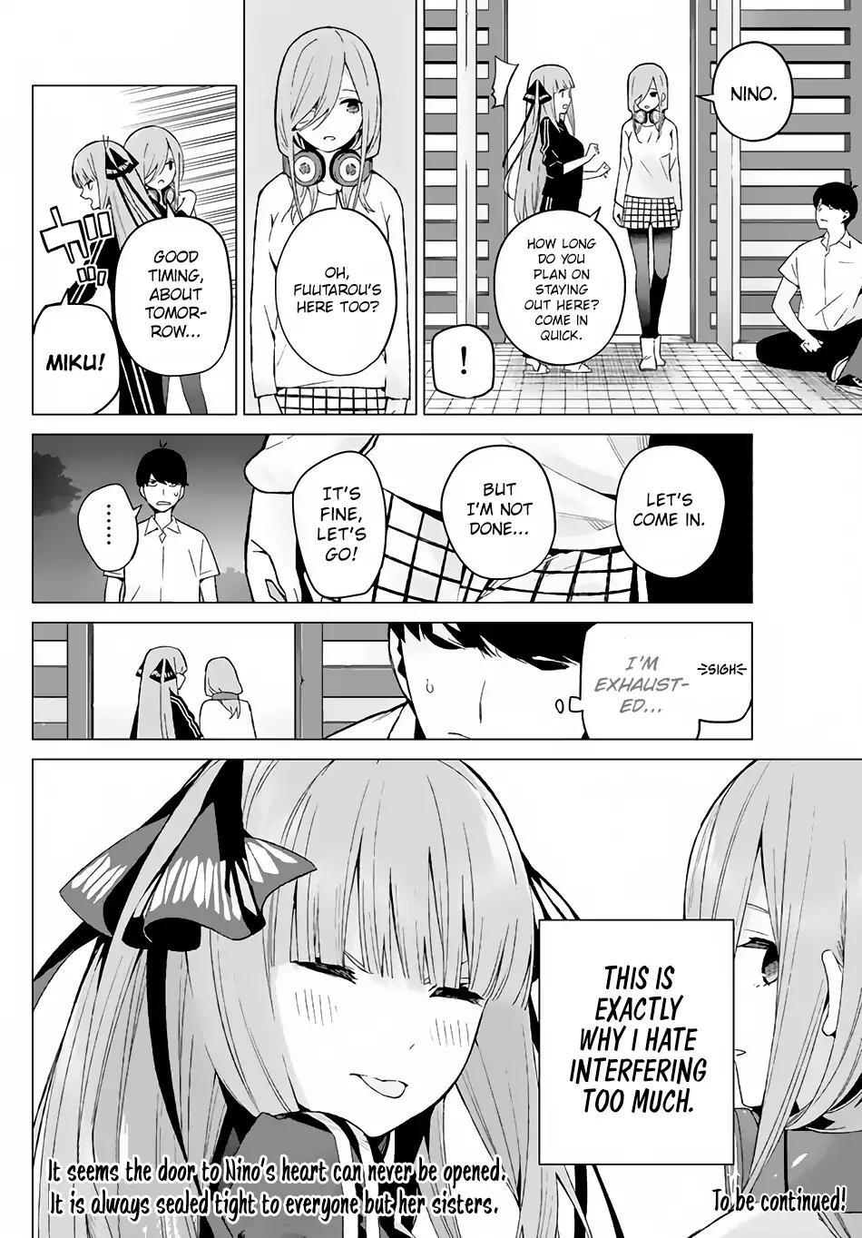 5 Toubun no Hanayome chapter 6 page 19