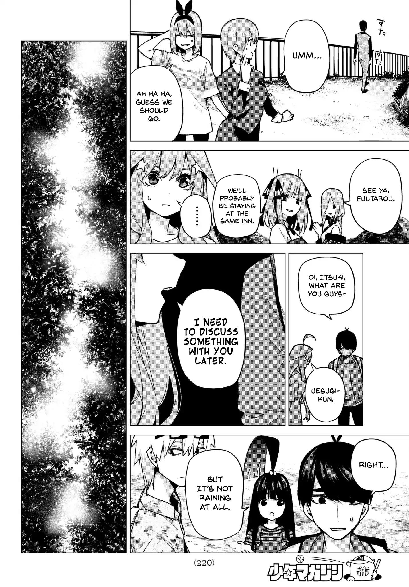 5 Toubun no Hanayome chapter 62 page 7