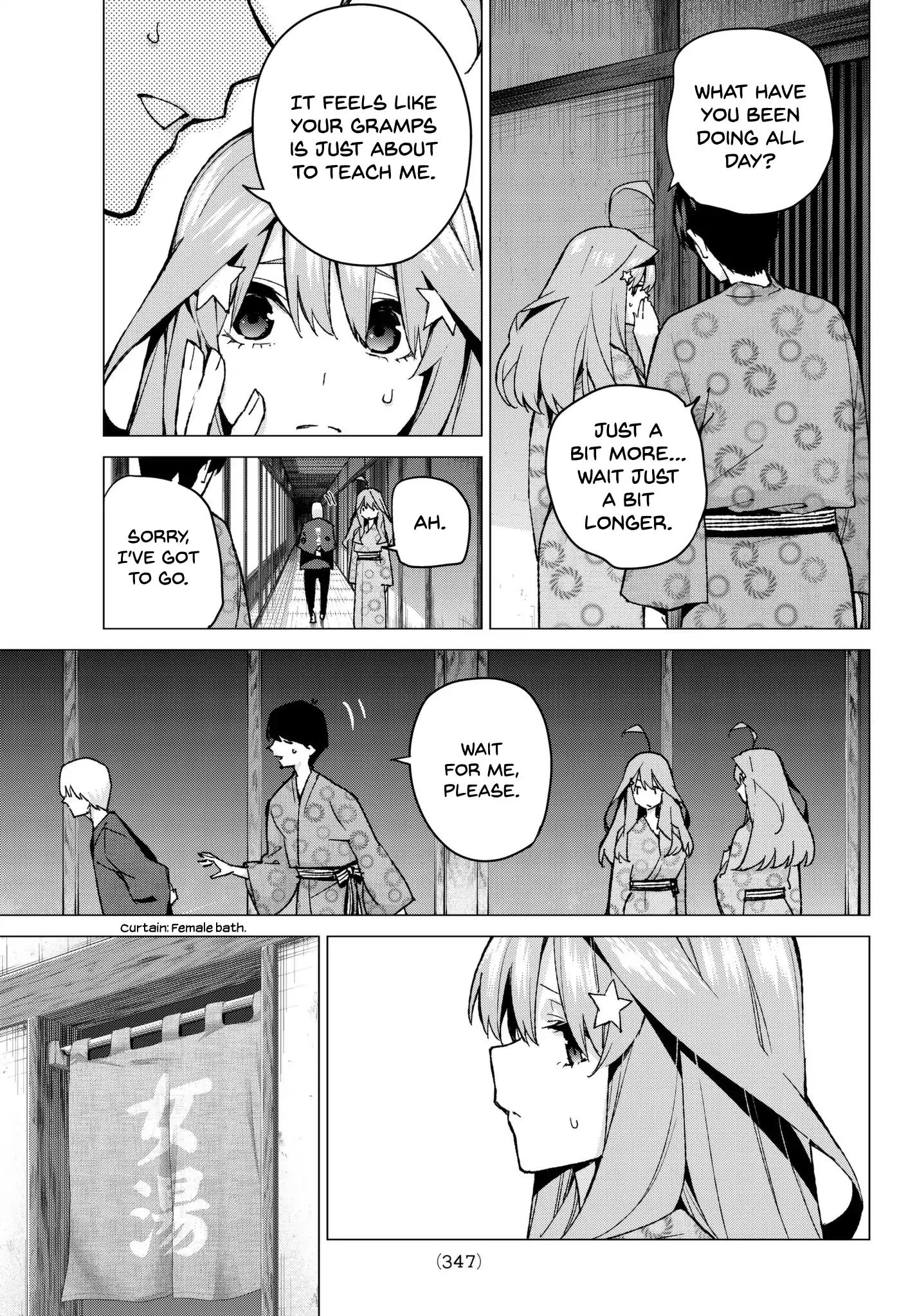 5 Toubun no Hanayome chapter 66 page 14