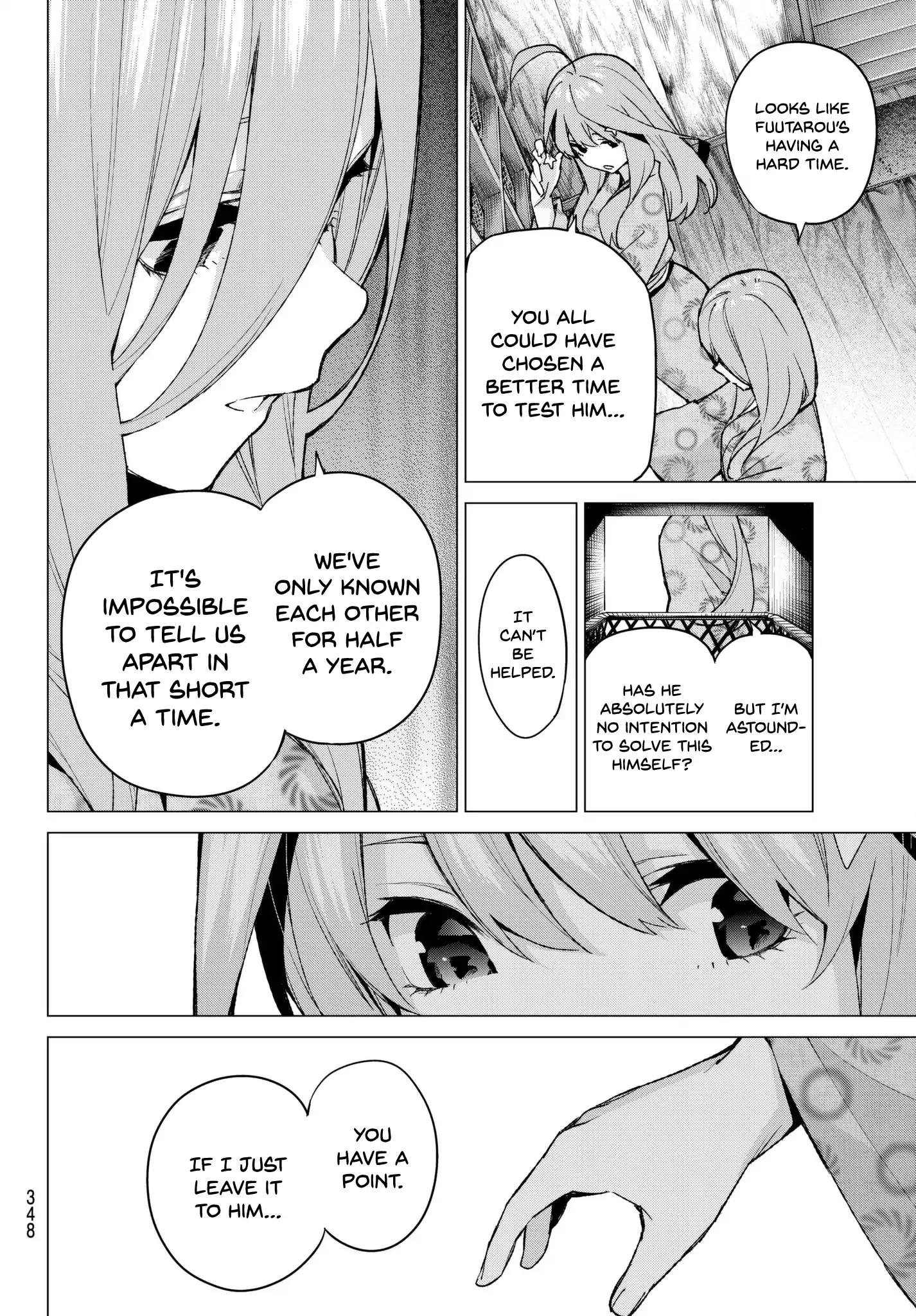 5 Toubun no Hanayome chapter 66 page 15