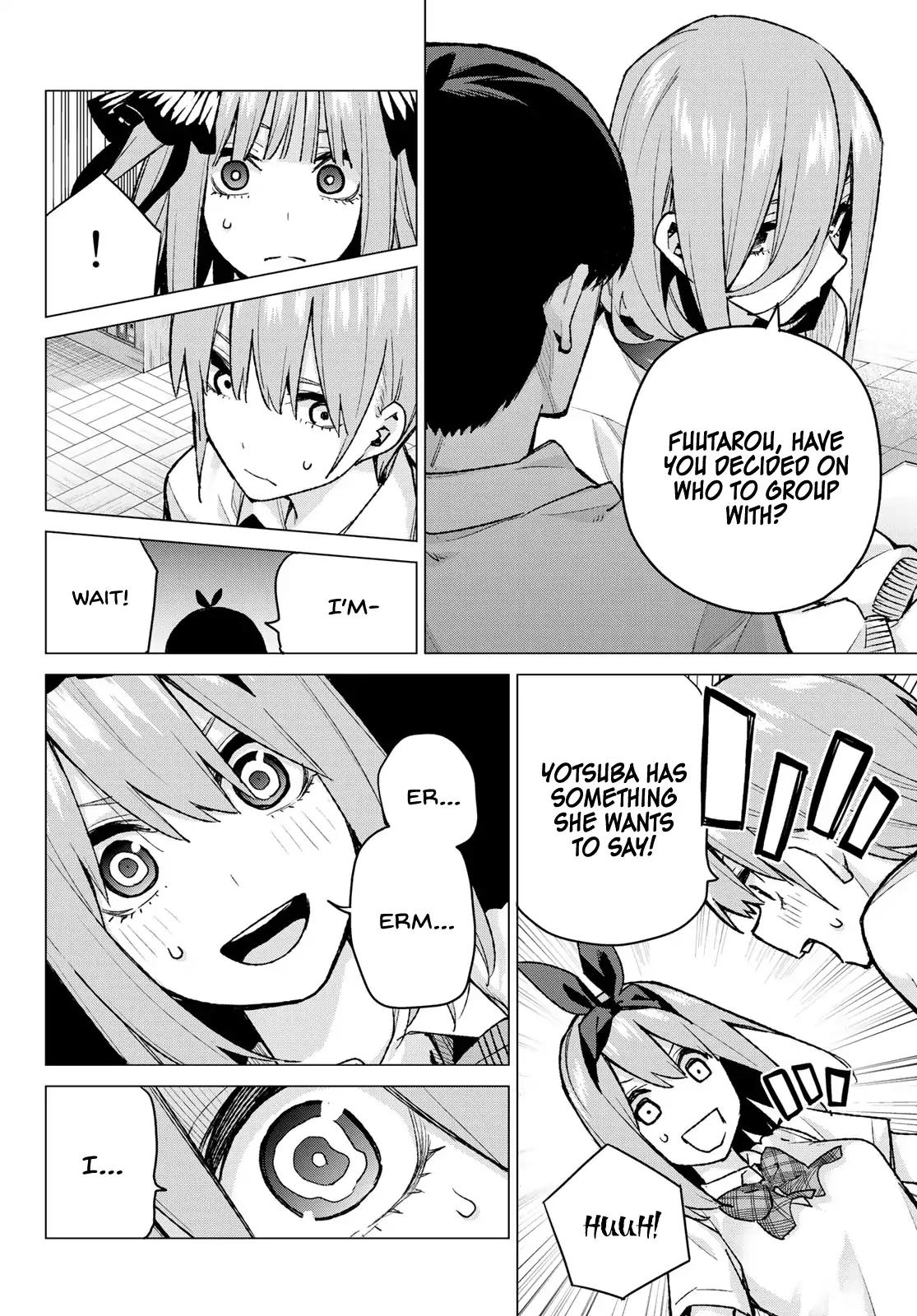 5 Toubun no Hanayome chapter 78 page 9