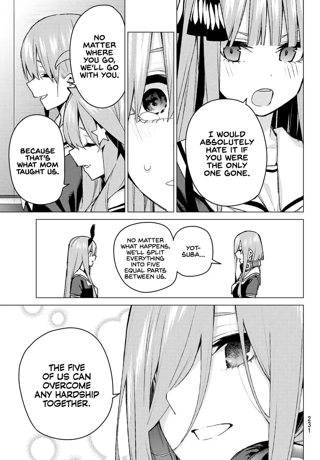 5 Toubun no Hanayome chapter 89 page 15