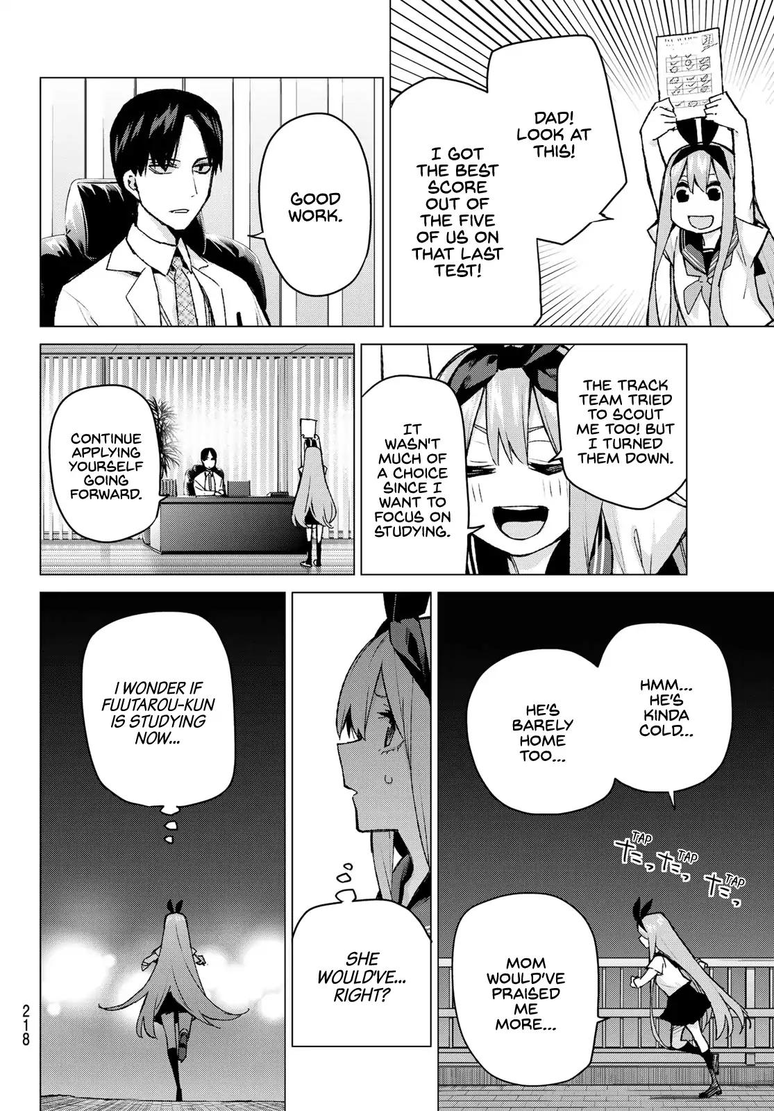 5 Toubun no Hanayome chapter 89 page 3