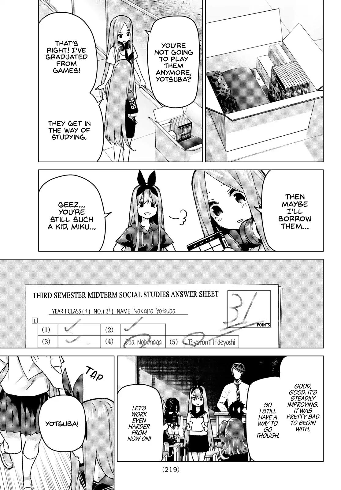 5 Toubun no Hanayome chapter 89 page 4