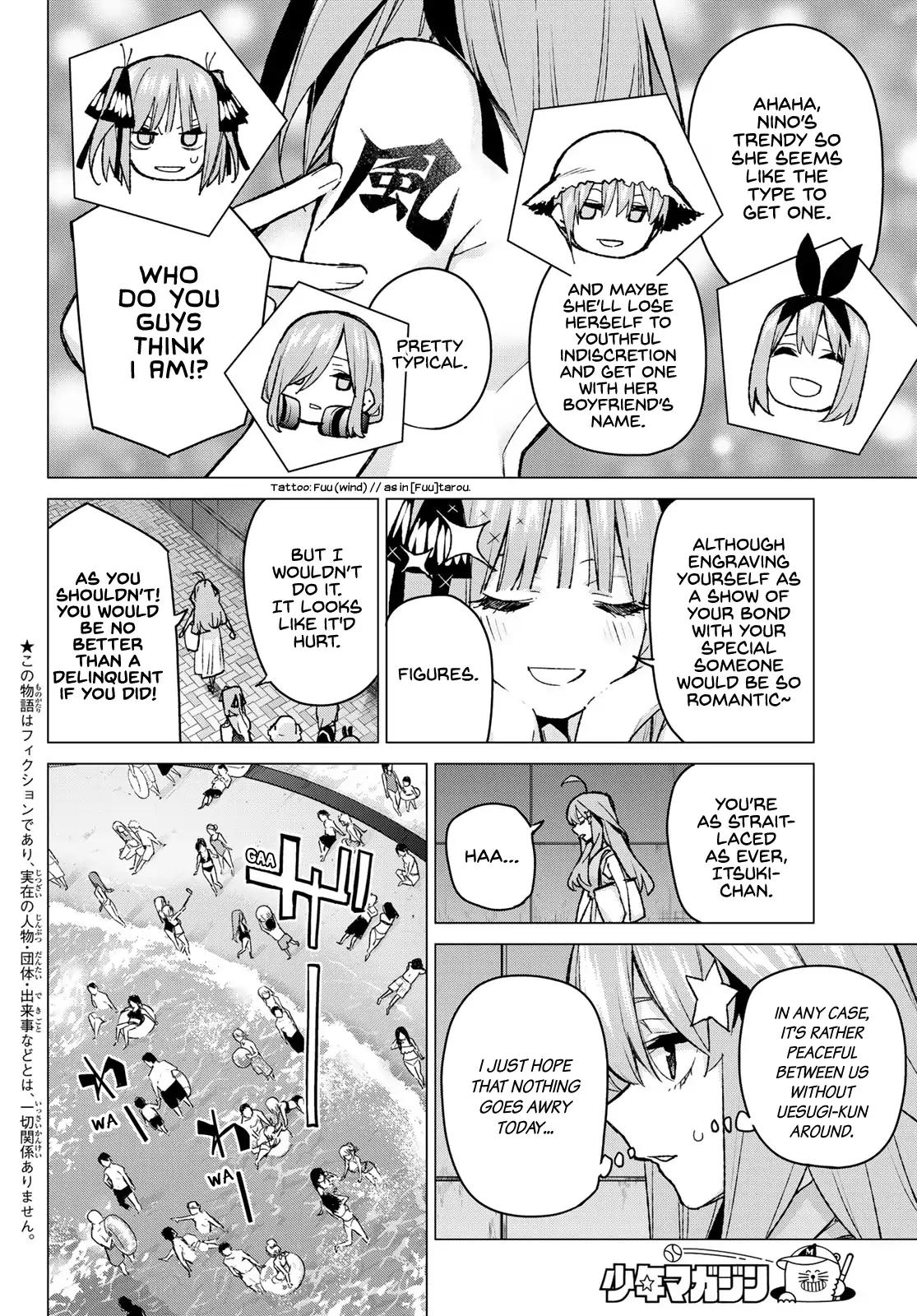 5 Toubun no Hanayome chapter 92 page 1